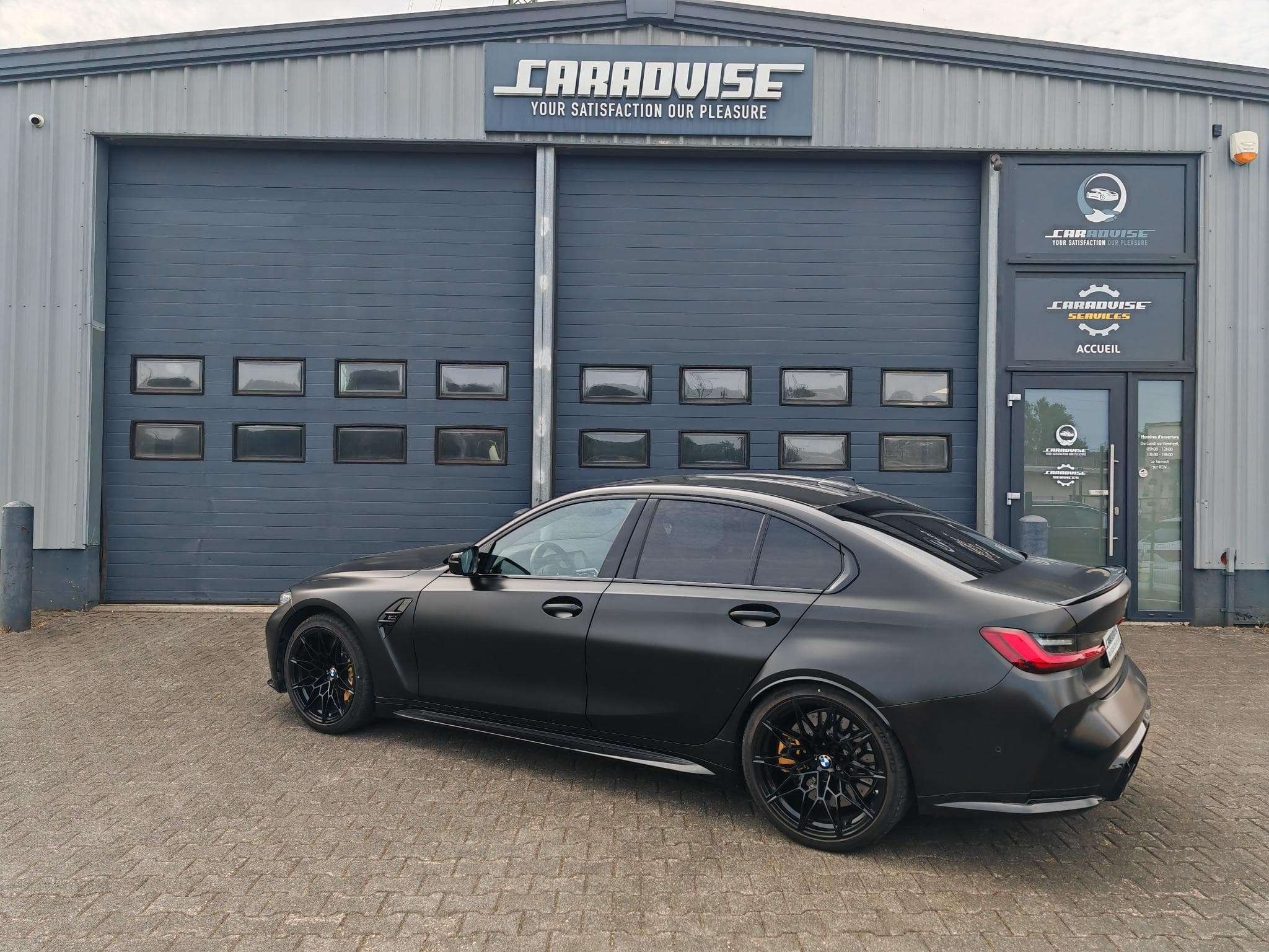 BMW M3 Compétition XDrive (2021) - Photo 4