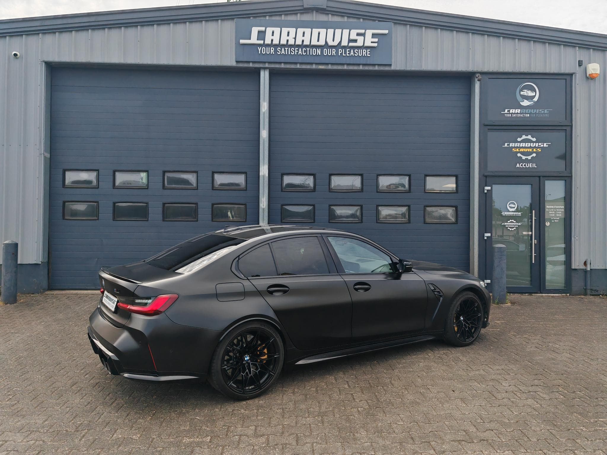 BMW M3 Compétition XDrive (2021) - Photo 5