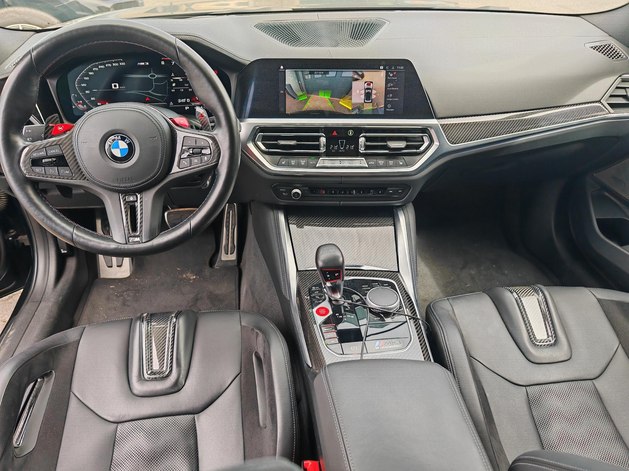 BMW M3 Compétition XDrive (2021) - Photo 8