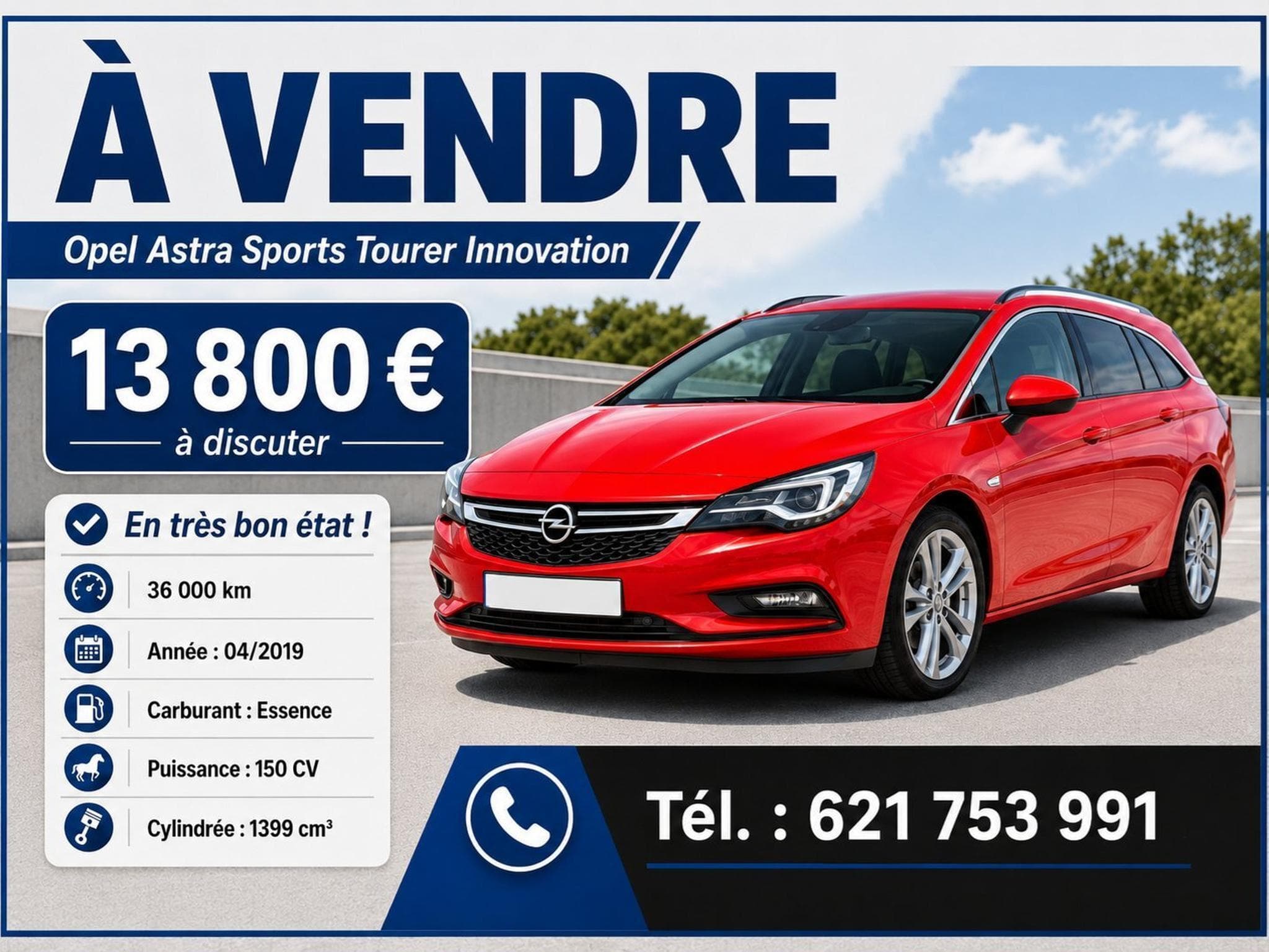 Opel Astra Sports Tourer Innovation (2019) - Photo 1