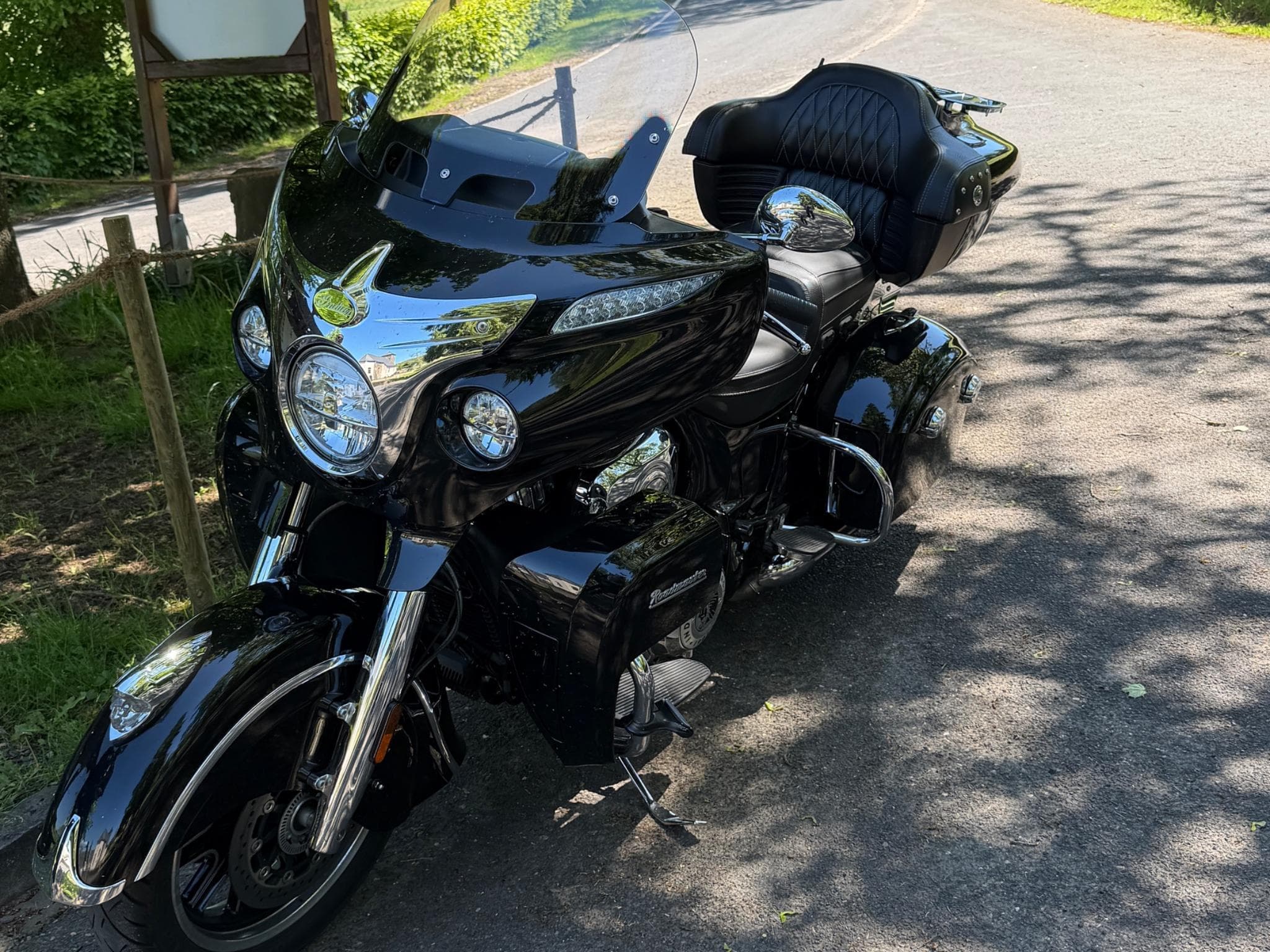 Indian Roadmaster Wartung durchgeführt Reifen neu (2022) - Photo 1