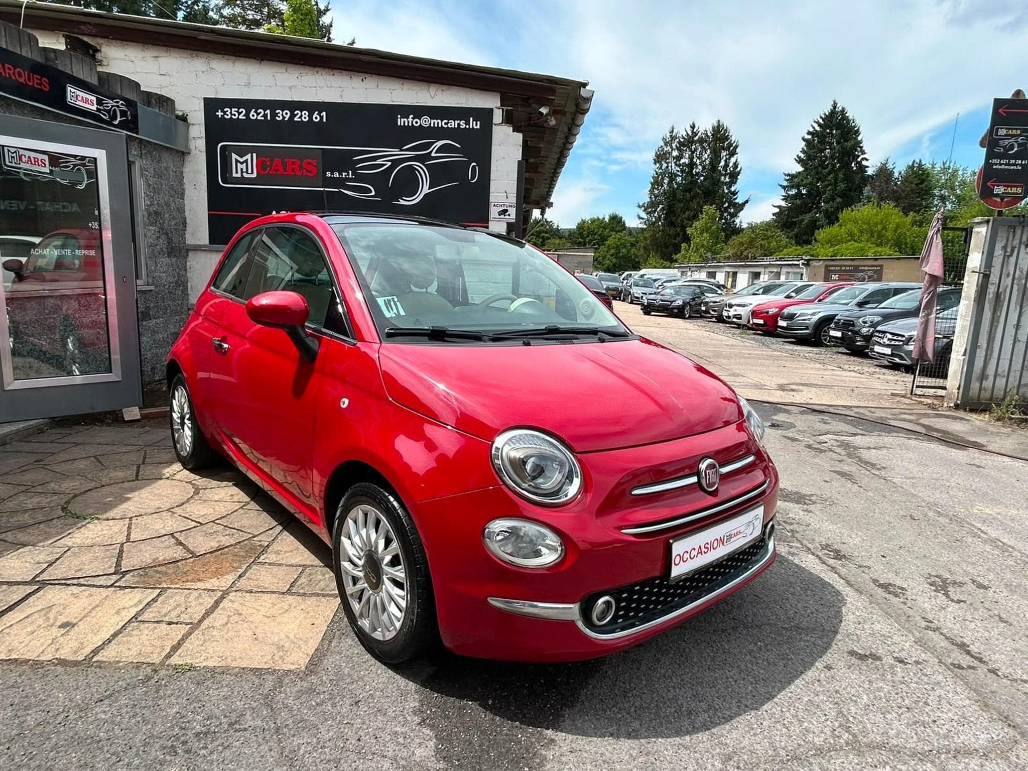 Fiat 500 1.2 AUTOMATIQUE PANORAMA (2016) - Photo 8