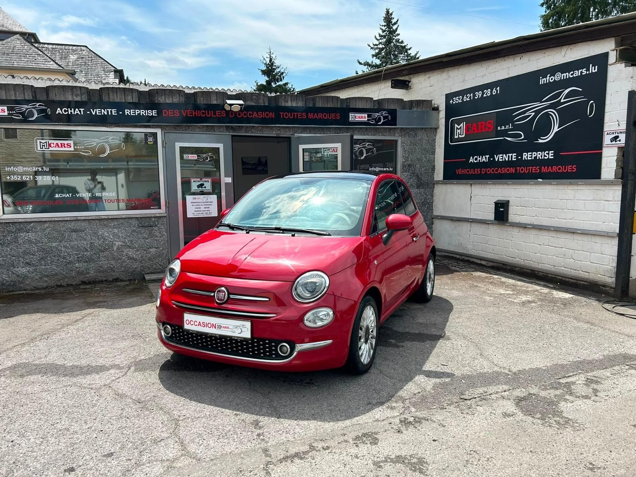 Fiat 500 1.2 AUTOMATIQUE PANORAMA (2016) - Photo 1