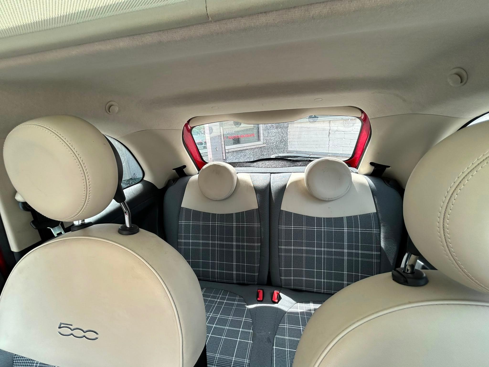 Fiat 500 1.2 AUTOMATIQUE PANORAMA (2016) - Photo 12