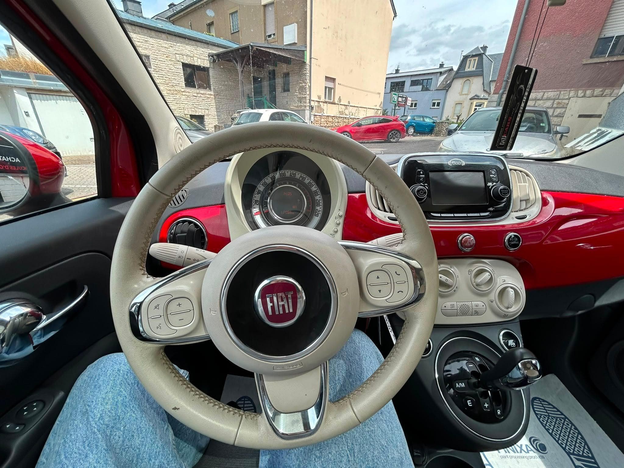 Fiat 500 1.2 AUTOMATIQUE PANORAMA (2016) - Photo 13