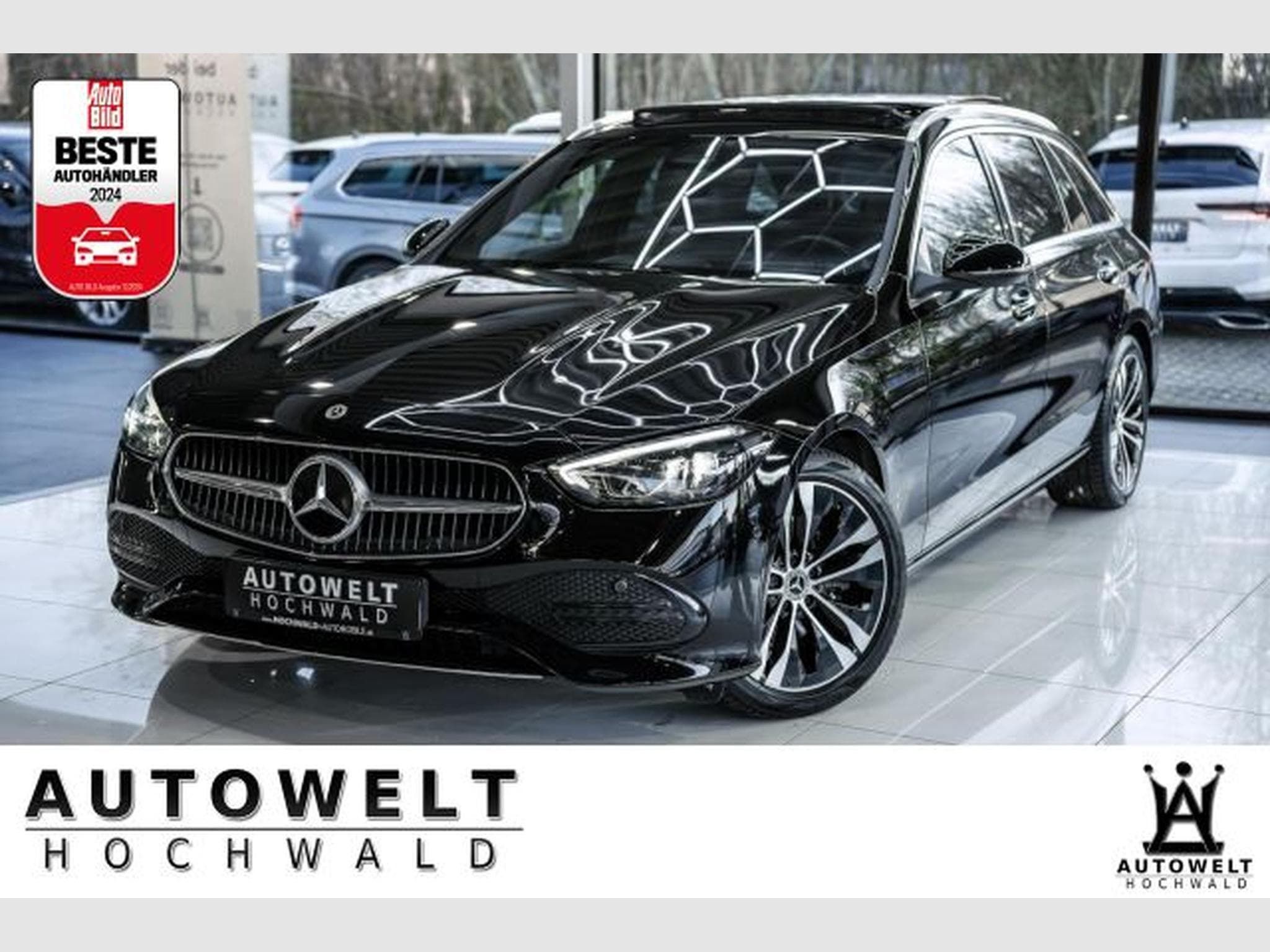 Mercedes C 220 C 220d T 9G Avantgarde NAVI LED RFK PANO Burmest (2023) - Photo 1
