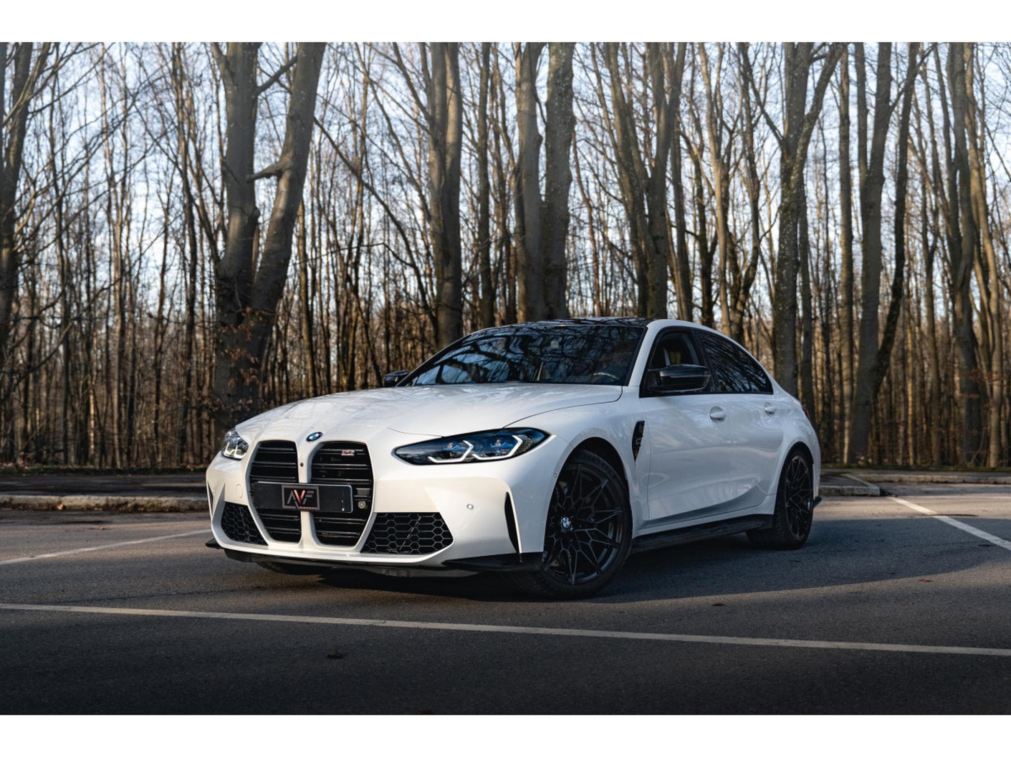 BMW M3 Competition M xDrive - Sièges Baquets M Carbon - Laserlight (2022) - Photo 1