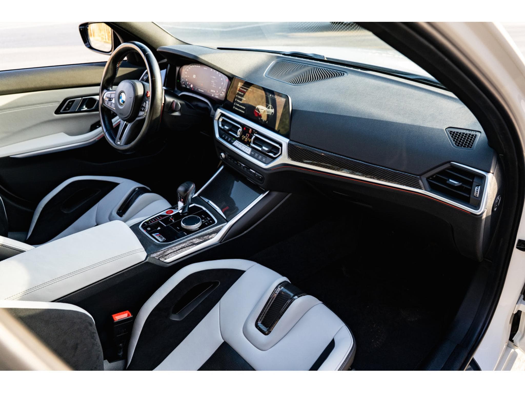BMW M3 Competition M xDrive - Sièges Baquets M Carbon - Laserlight (2022) - Photo 11