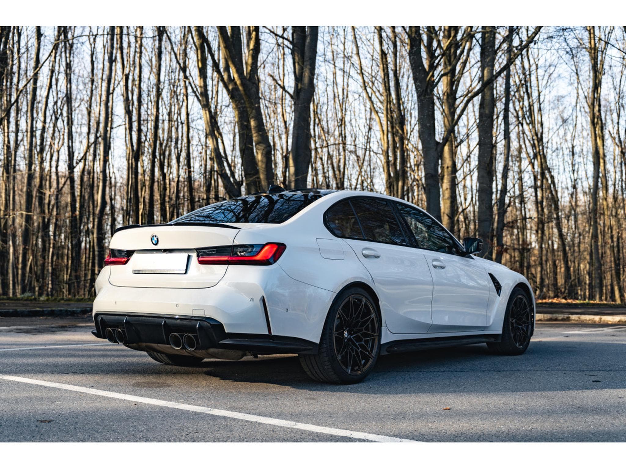 BMW M3 Competition M xDrive - Sièges Baquets M Carbon - Laserlight (2022) - Photo 2