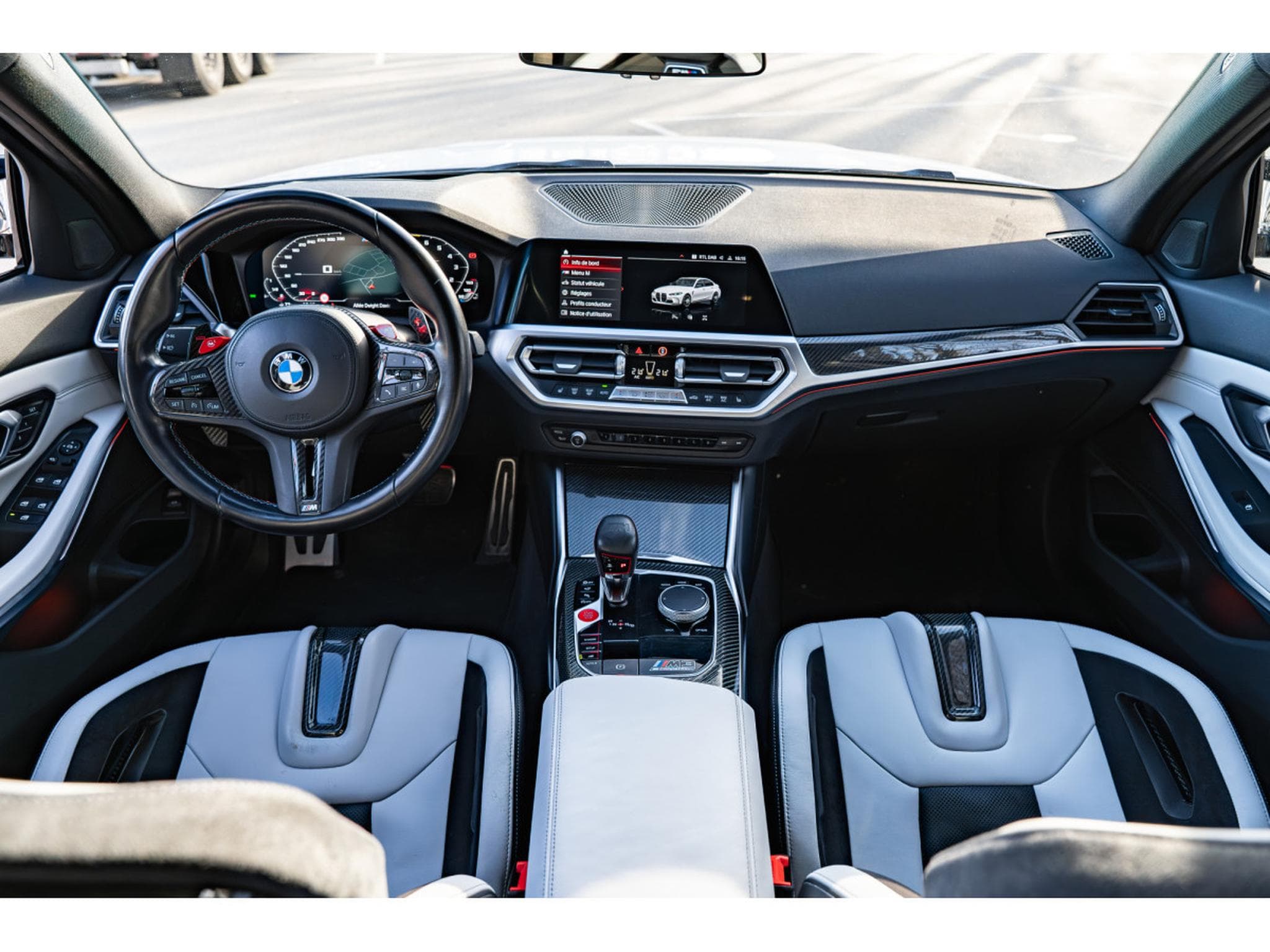 BMW M3 Competition M xDrive - Sièges Baquets M Carbon - Laserlight (2022) - Photo 6