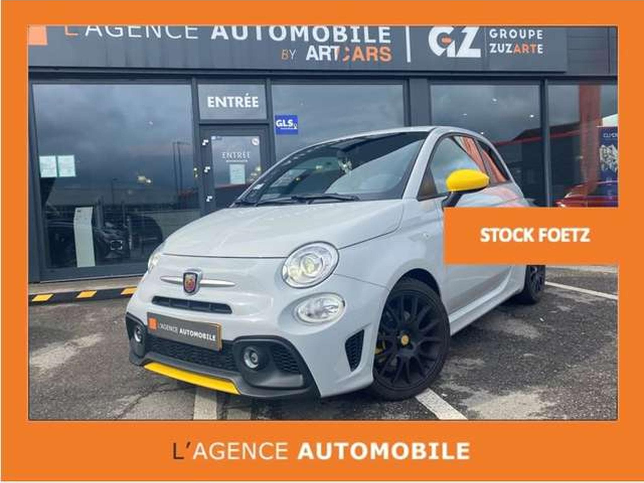 Fiat 500 595BVA - BEATS AUDIO - JUSQU'A 48 MOIS DE GARANTIE (2022) - Photo 2