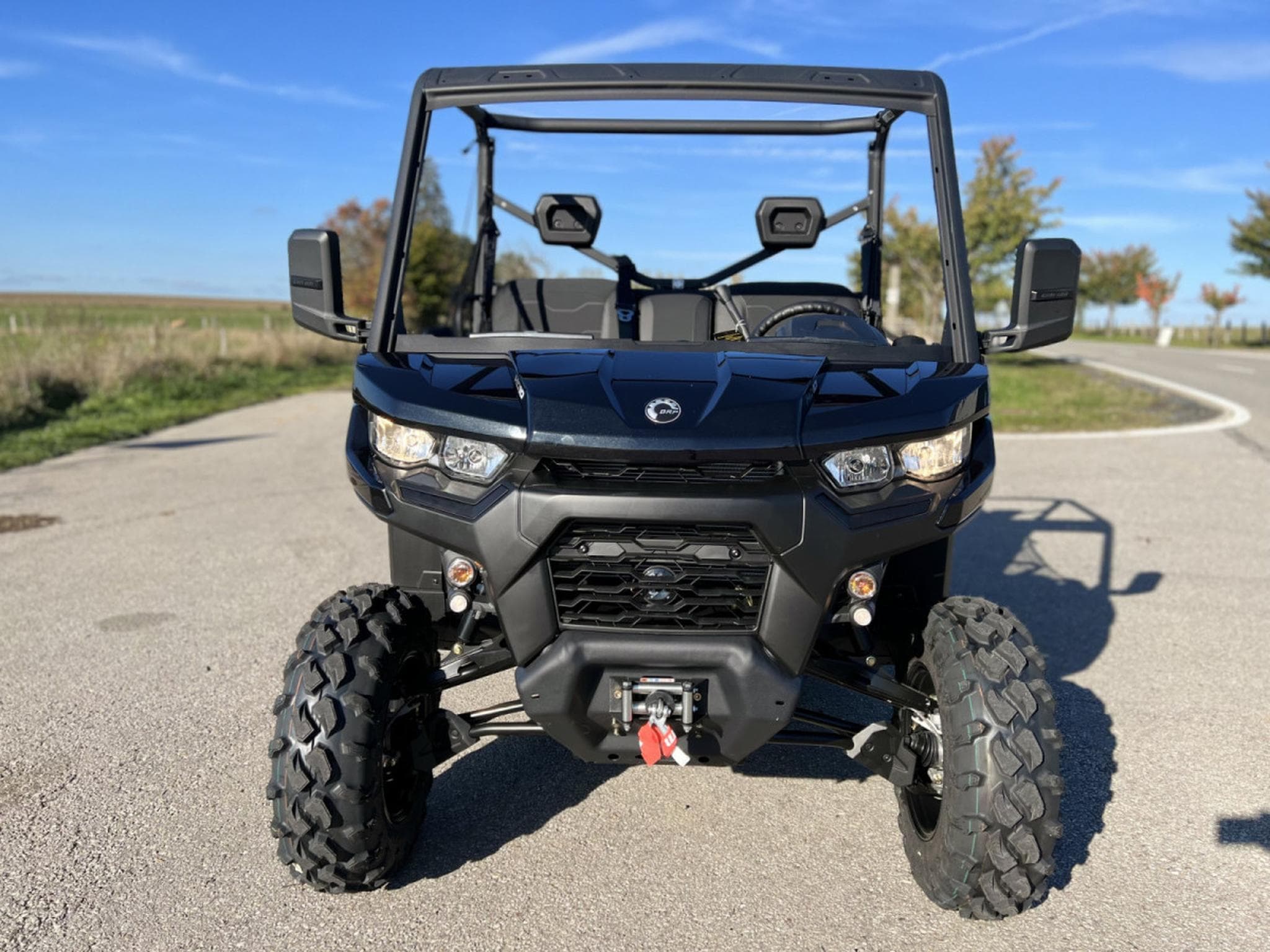 BRP Can-Am Traxter MY25 XU DPS  HD10 T1b + 60 km/h noir (2024) - Photo 2