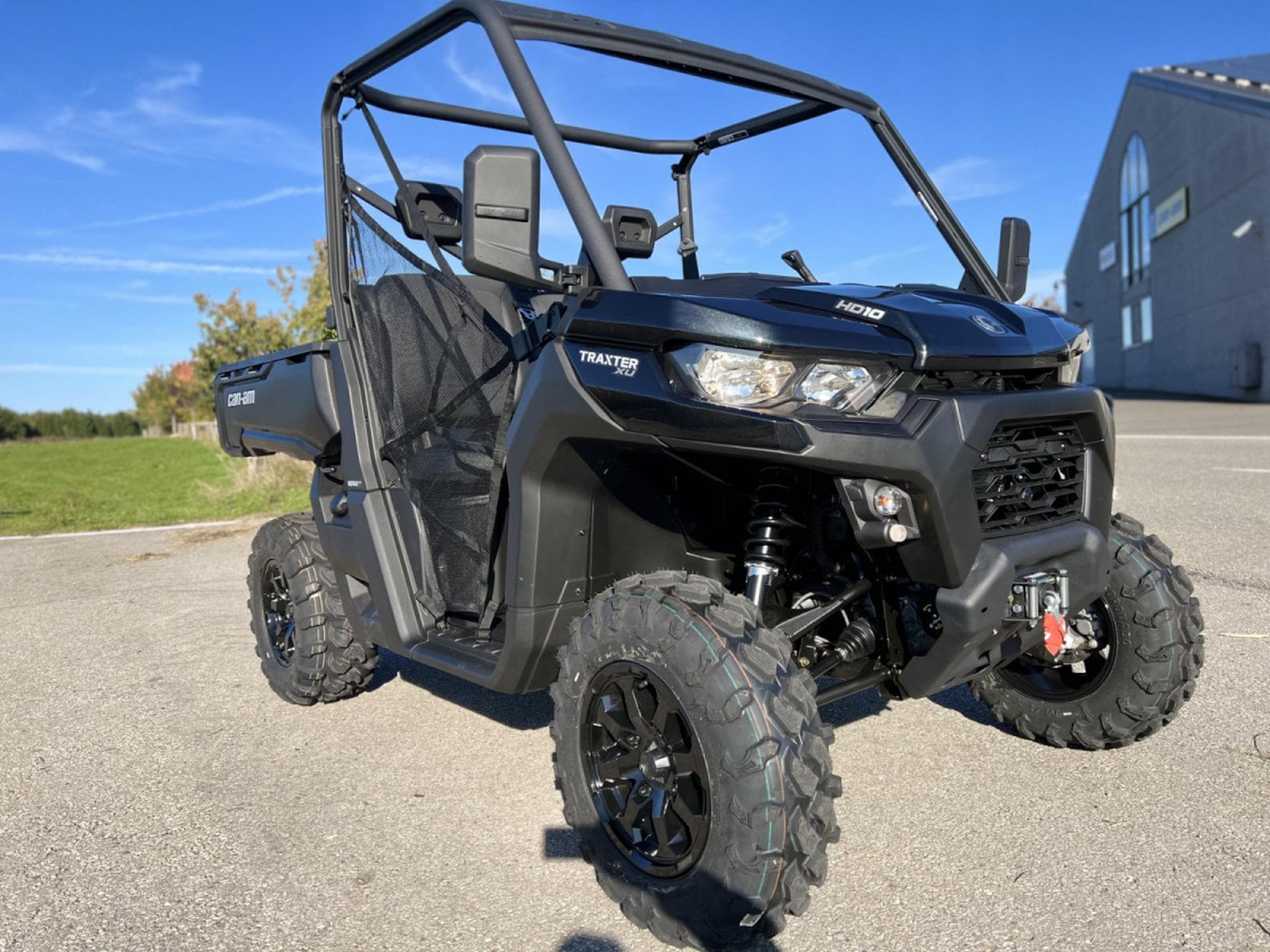 BRP Can-Am Traxter MY25 XU DPS  HD10 T1b + 60 km/h noir (2024) - Photo 8