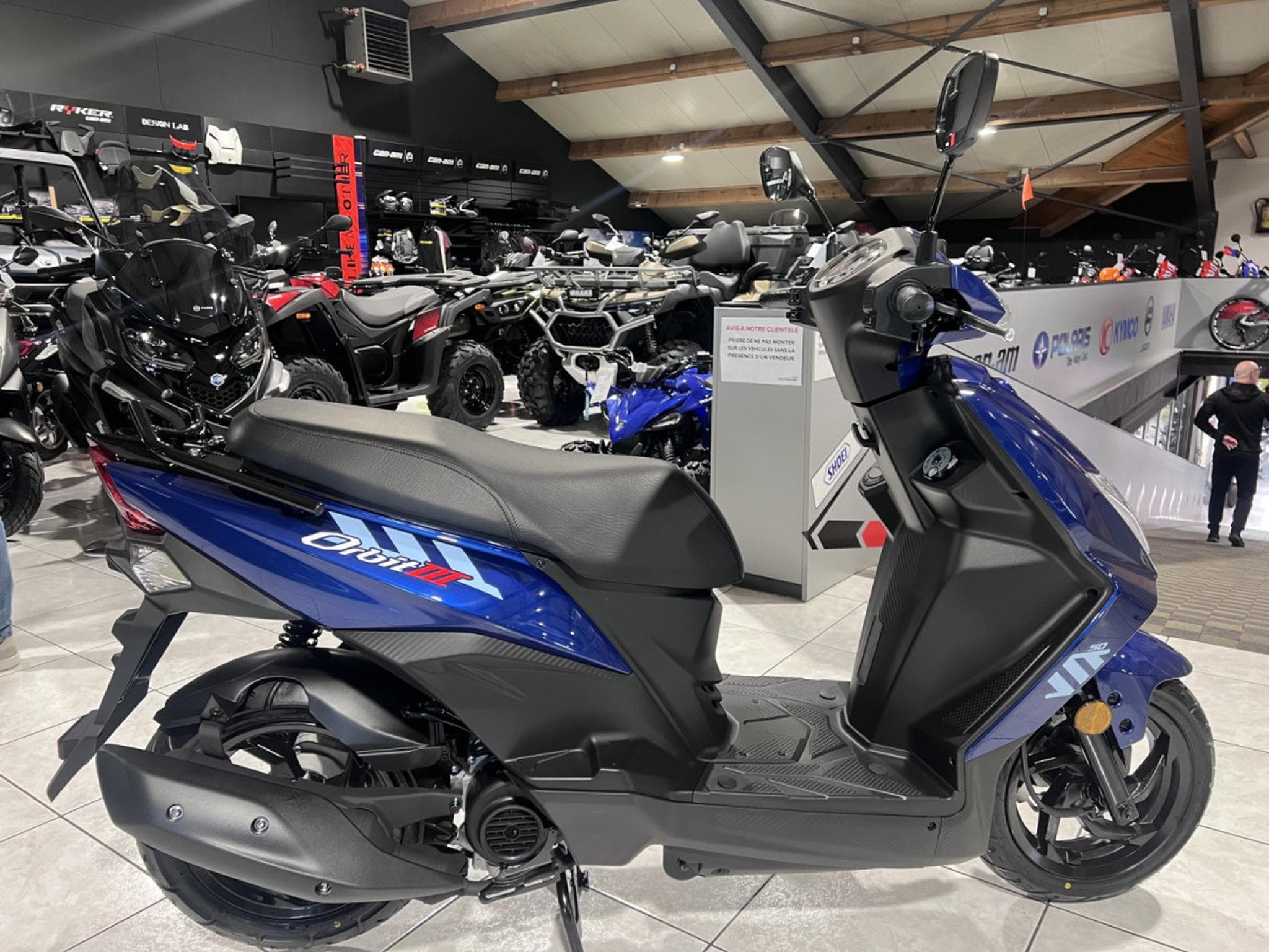SYM Orbit III 50 Classe A 25 Km/h (2026) - Photo 1