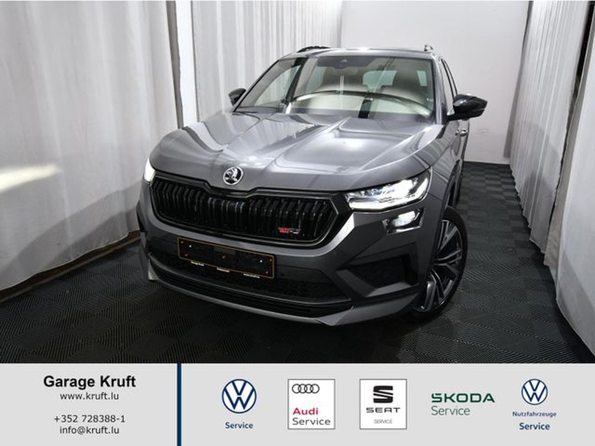 Skoda Kodiaq Kodiaq RS 4x4, AHK, 20", Pano., Park A. (2023) - Photo 1