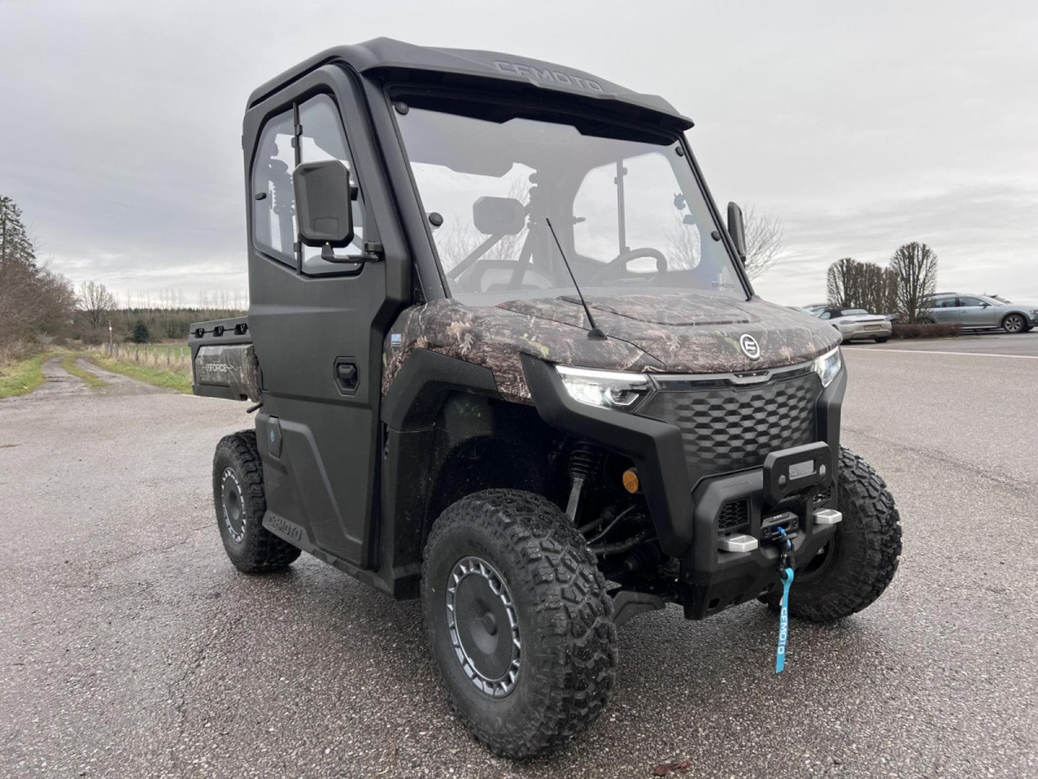 CF Moto EV UForce 600 All Terrain L7 Full cabine glass   60 km/h autonomie + 100 K (2026) - Photo 8