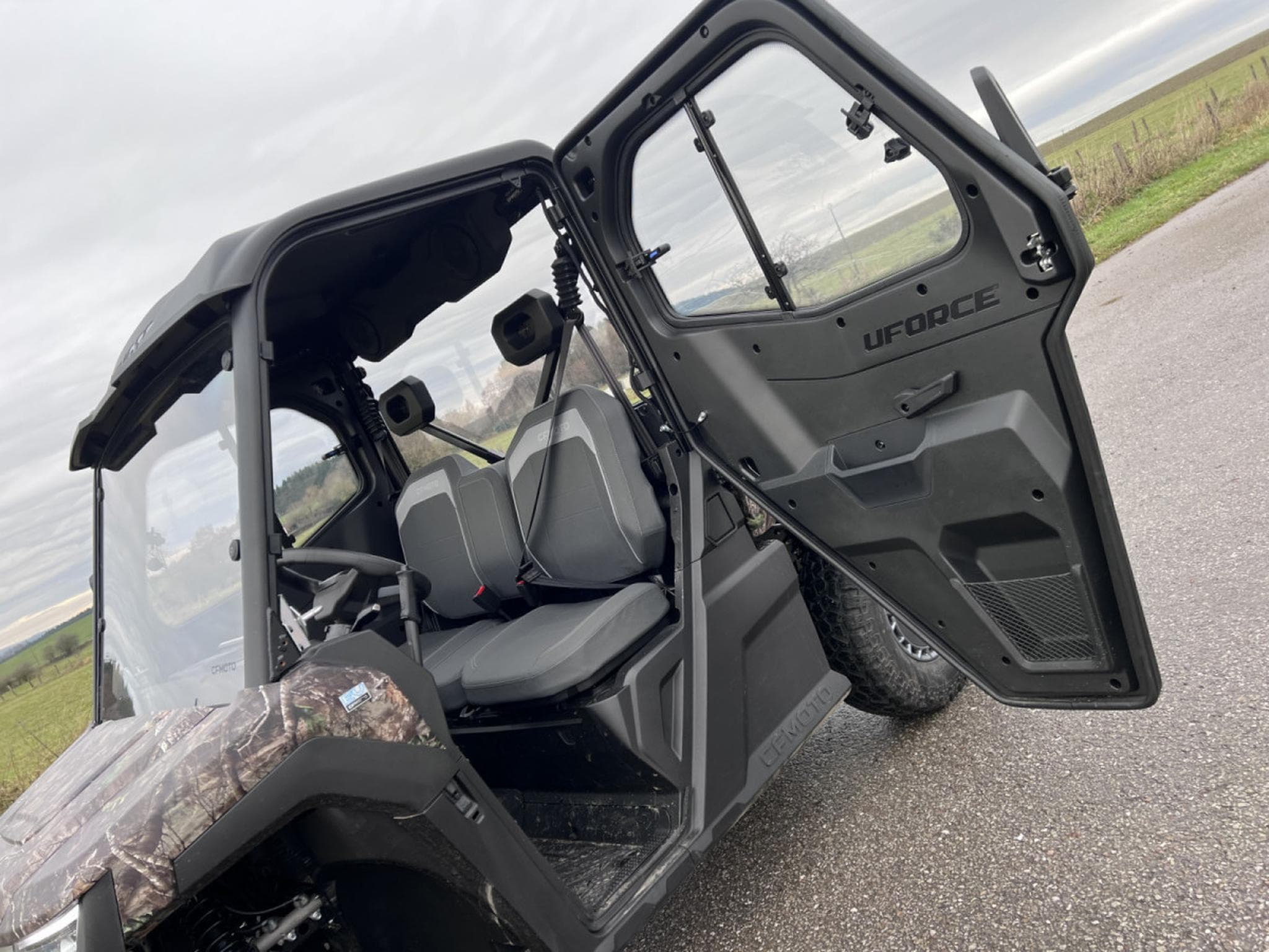 CF Moto EV UForce 600 Off Road L7 Full cabine glass  60 km/h autonomie + 100 Km (2026) - Photo 6
