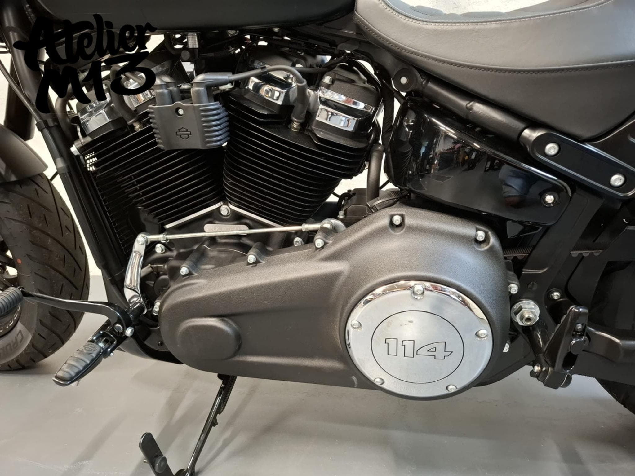 Harley-Davidson Fat Bob Custom Black Bob 114 (2018) - Photo 16