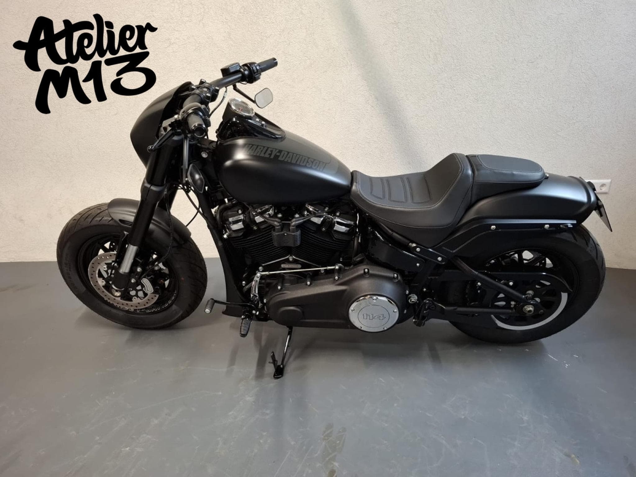 Harley-Davidson Fat Bob Custom Black Bob 114 (2018) - Photo 2