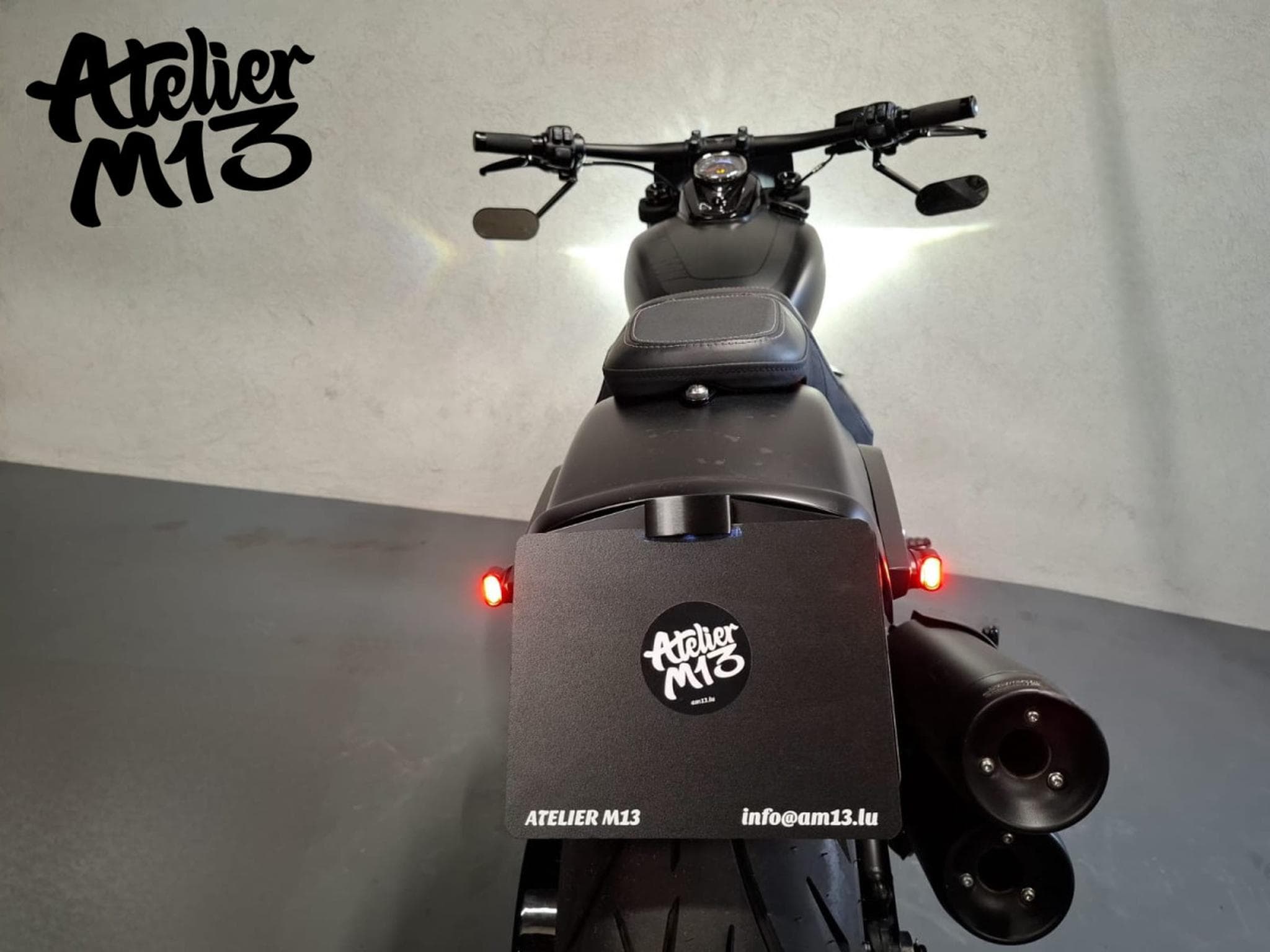 Harley-Davidson Fat Bob Custom Black Bob 114 (2018) - Photo 3