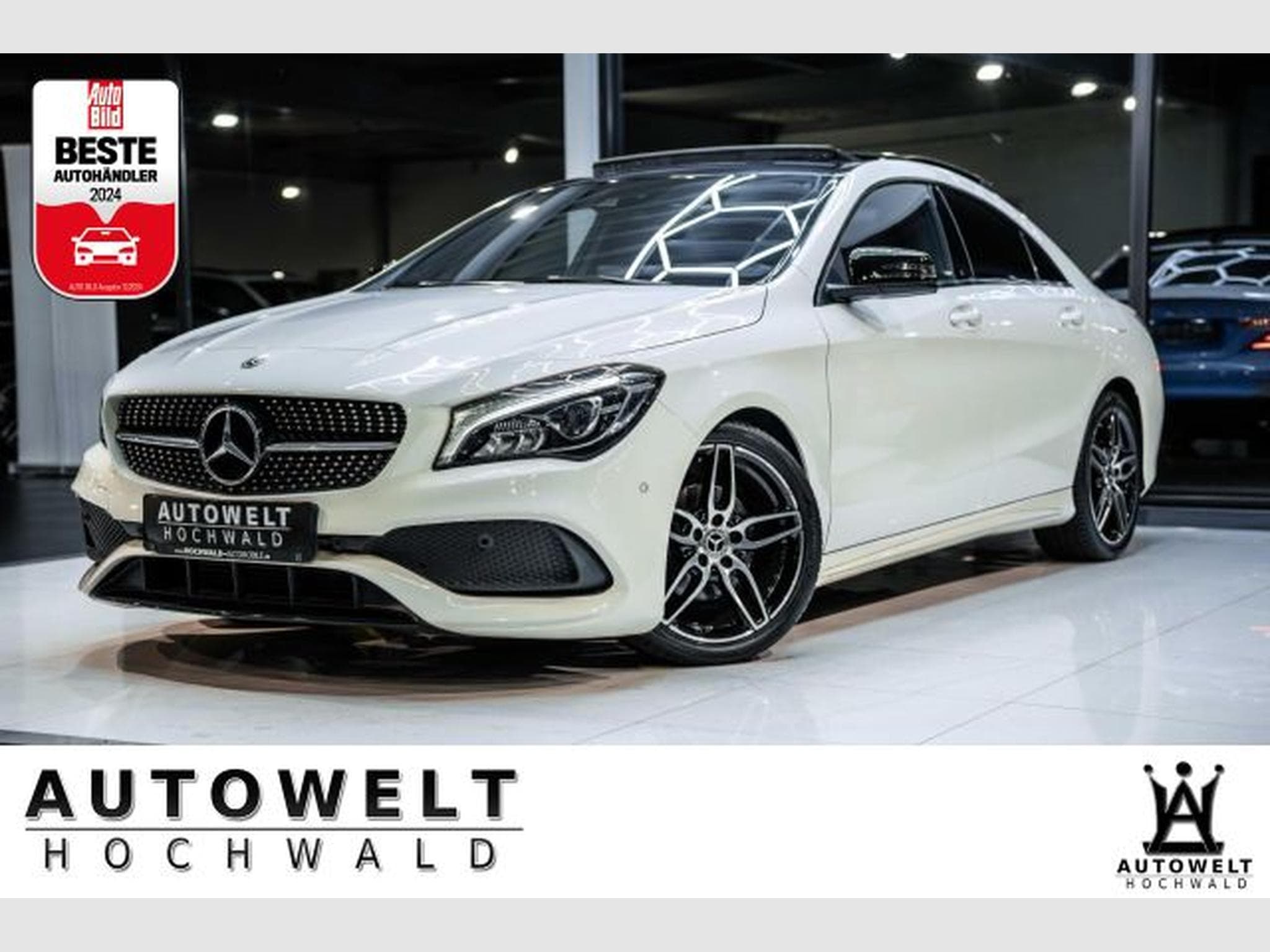 Mercedes CLA 200 CLA 200 AMG-Line Autom. NAVI LED RFK PANO Night (2017) - Photo 1