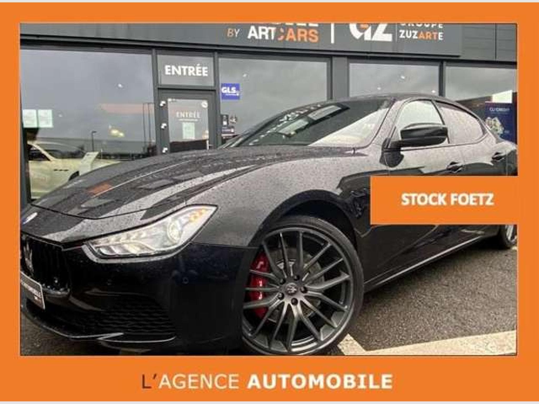 Maserati Ghibli V6 automatique jusqu'à 48 mois de garantie (2017) - Photo 1