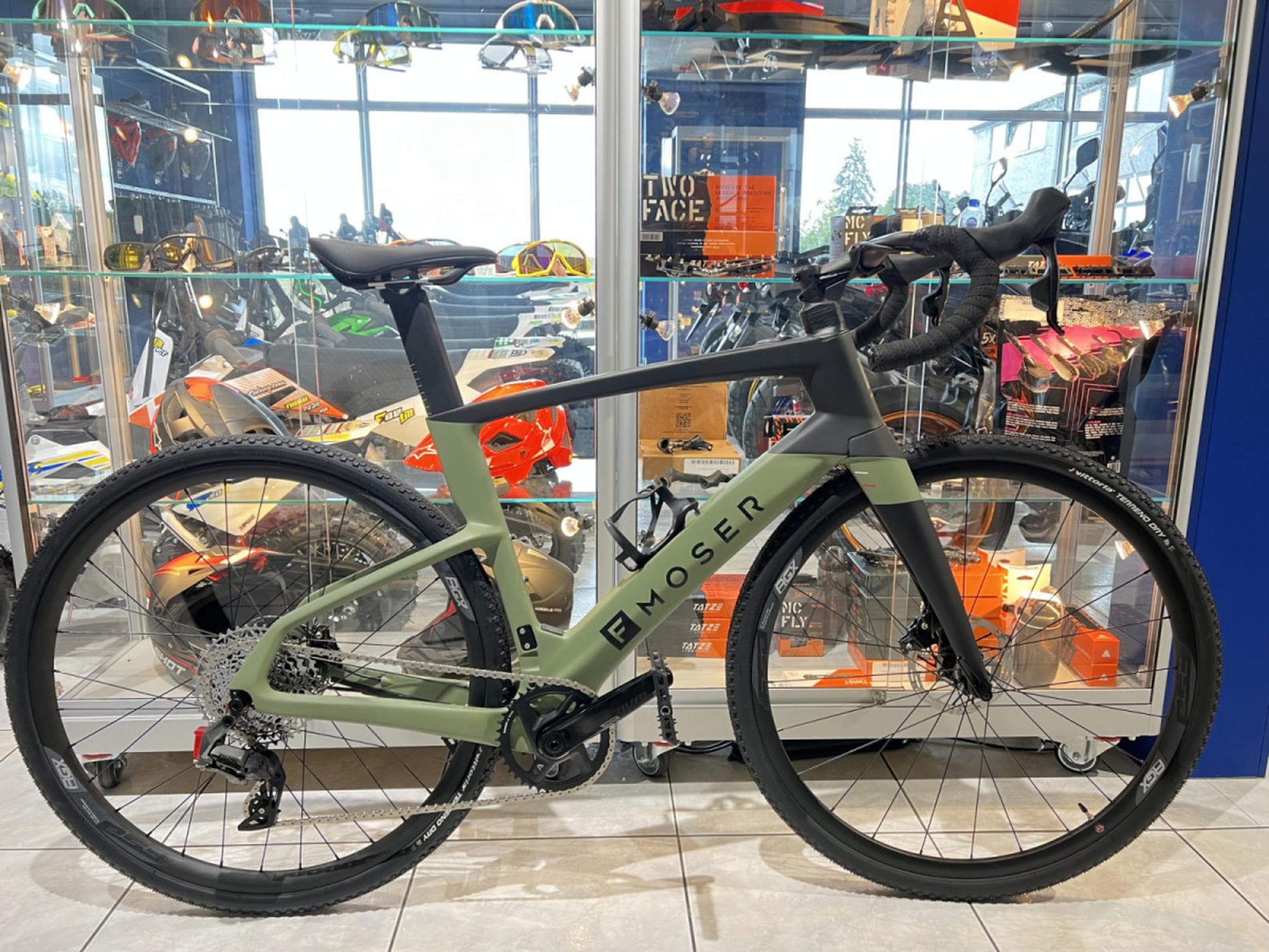 Moser e-Gravel Rival carbon 42Nm Taille S / 250Wh, 36 V. (2026) - Photo 1