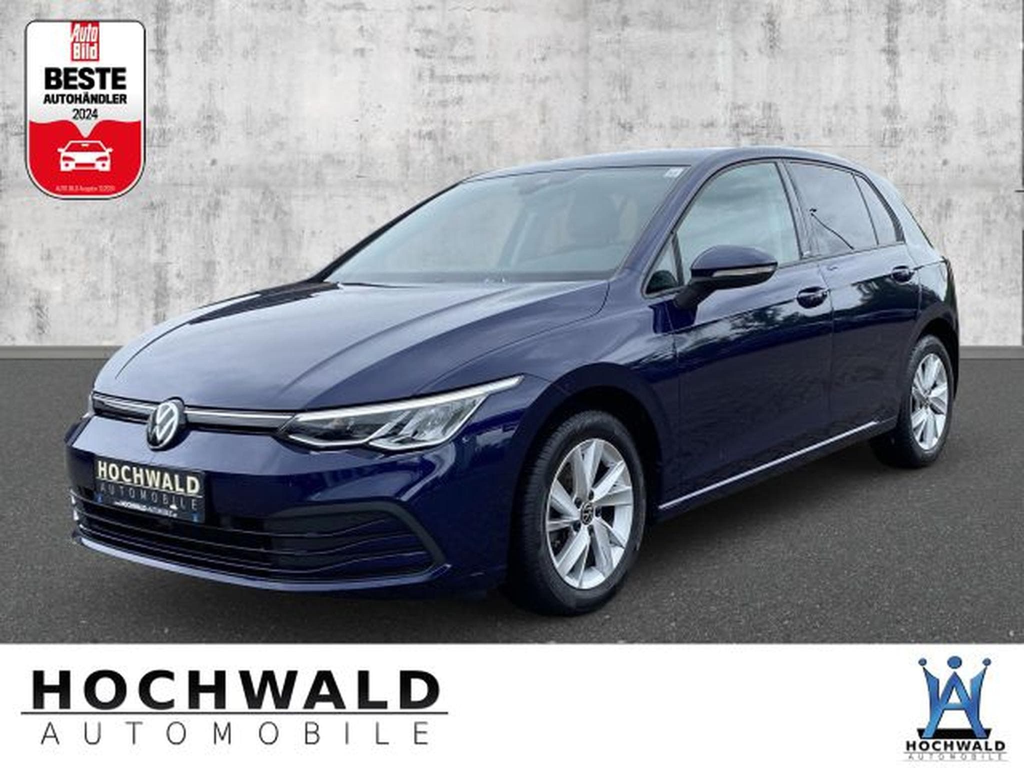 VW Golf Golf 8 TSI United NAVI LED AHK ACC Spur. ACTIVE (2020) - Photo 1
