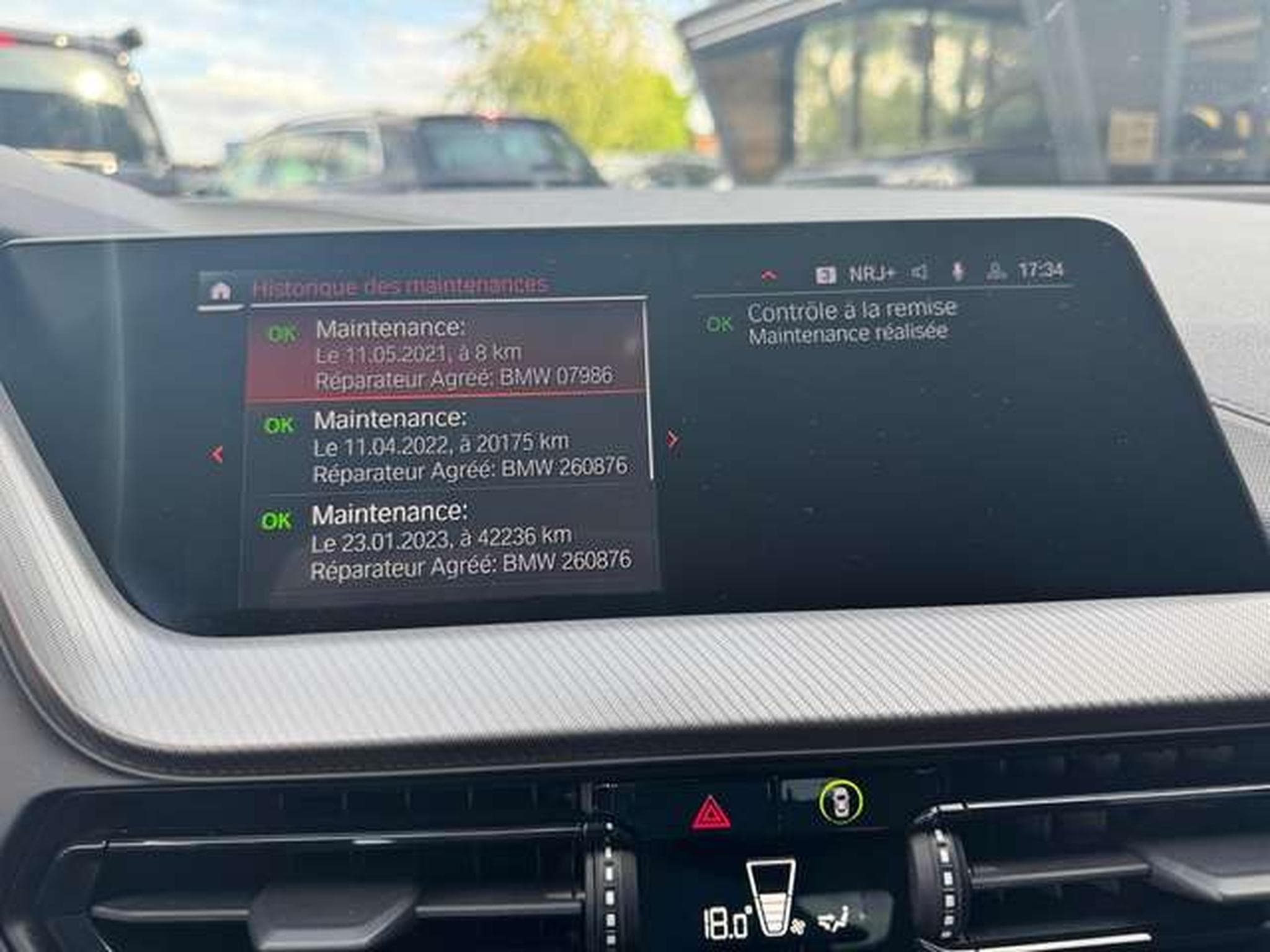 BMW 118 118i Aut. M Sport jusqu'à 48 mois de garantie (2021) - Photo 21