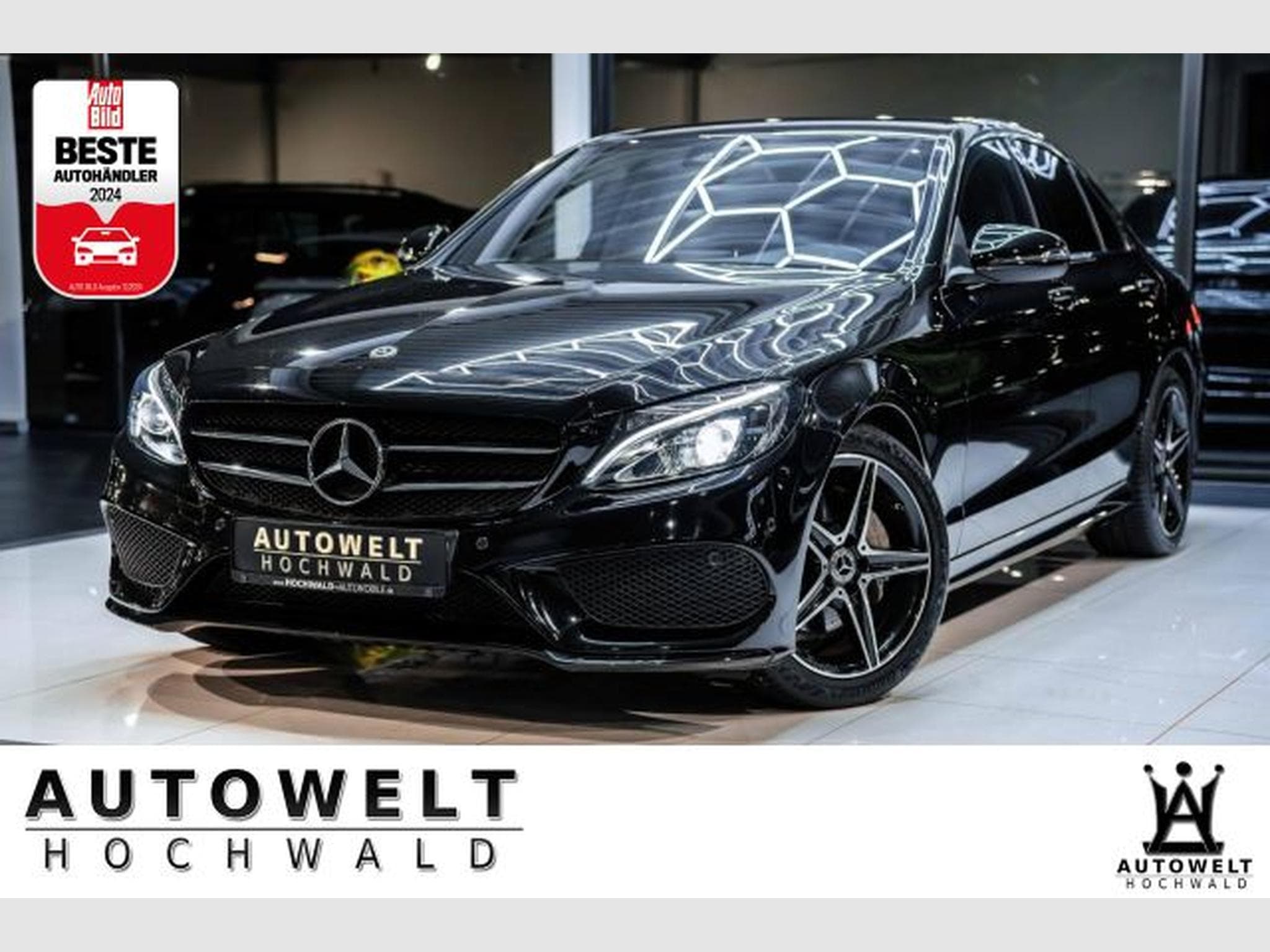 Mercedes C 180 C 180 AMG-Line NAVI LED Night RFK Totw. Ambiente (2018) - Photo 1