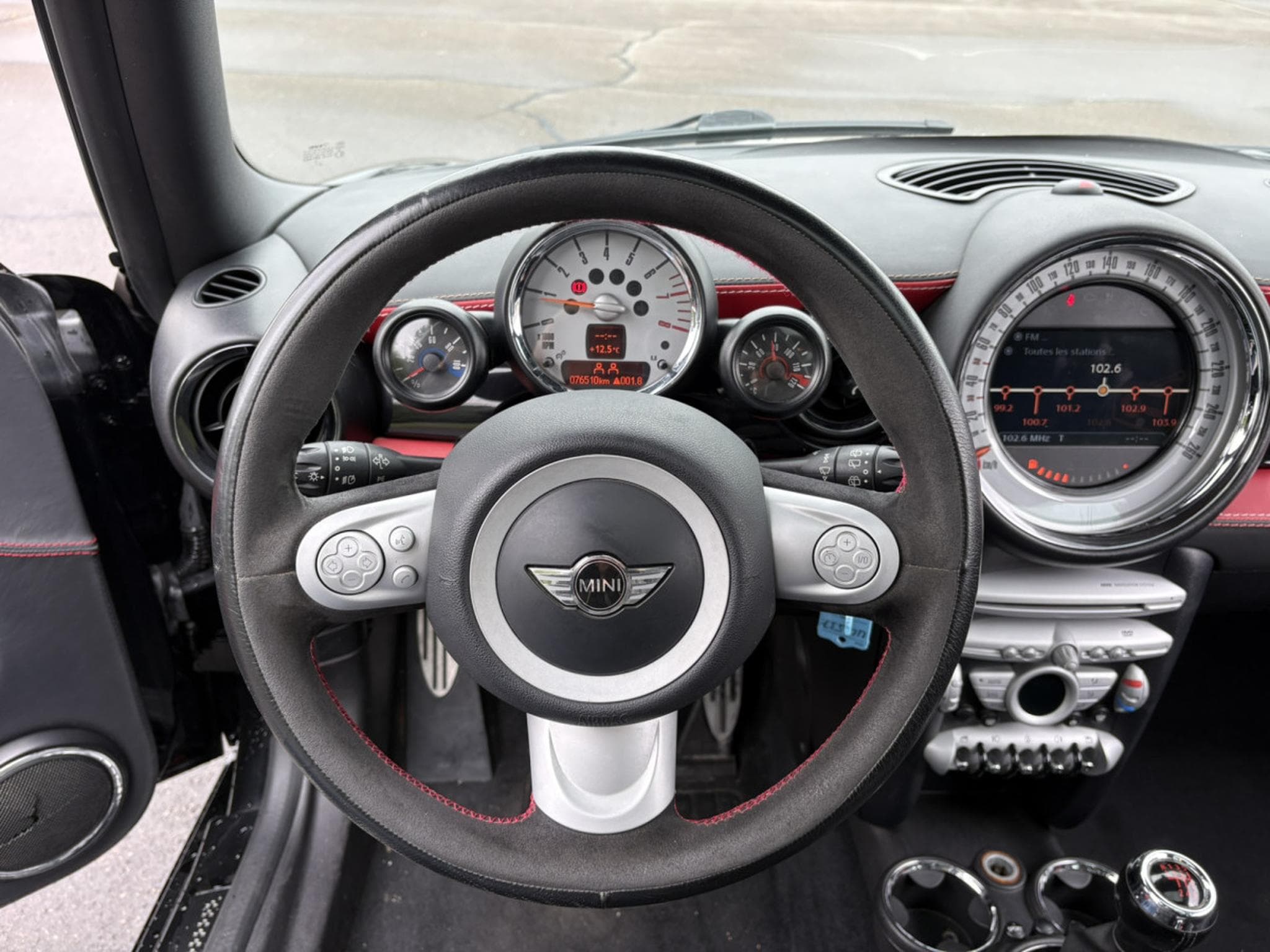 Mini Cooper John Cooper Works R56 - Toit ouvrant - Siège Recaro - Naviga (2008) - Photo 12
