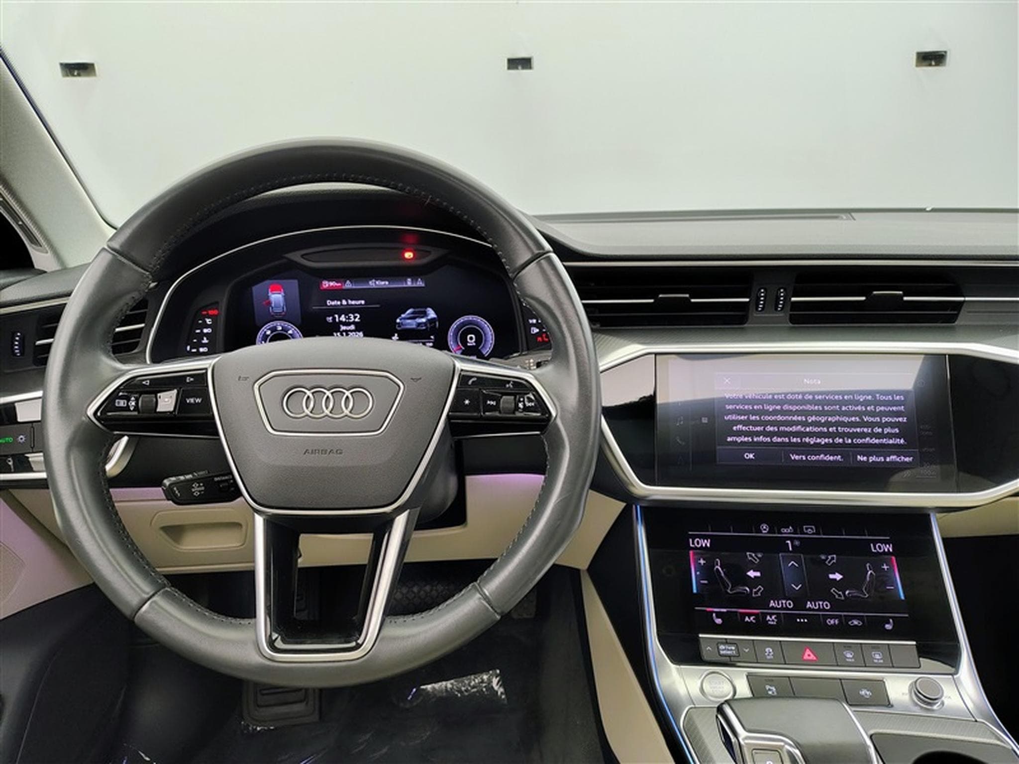 Audi A6 35 TDi S tronic S-LINE/CUIR/NAVI/TO PANO (2019) - Photo 9
