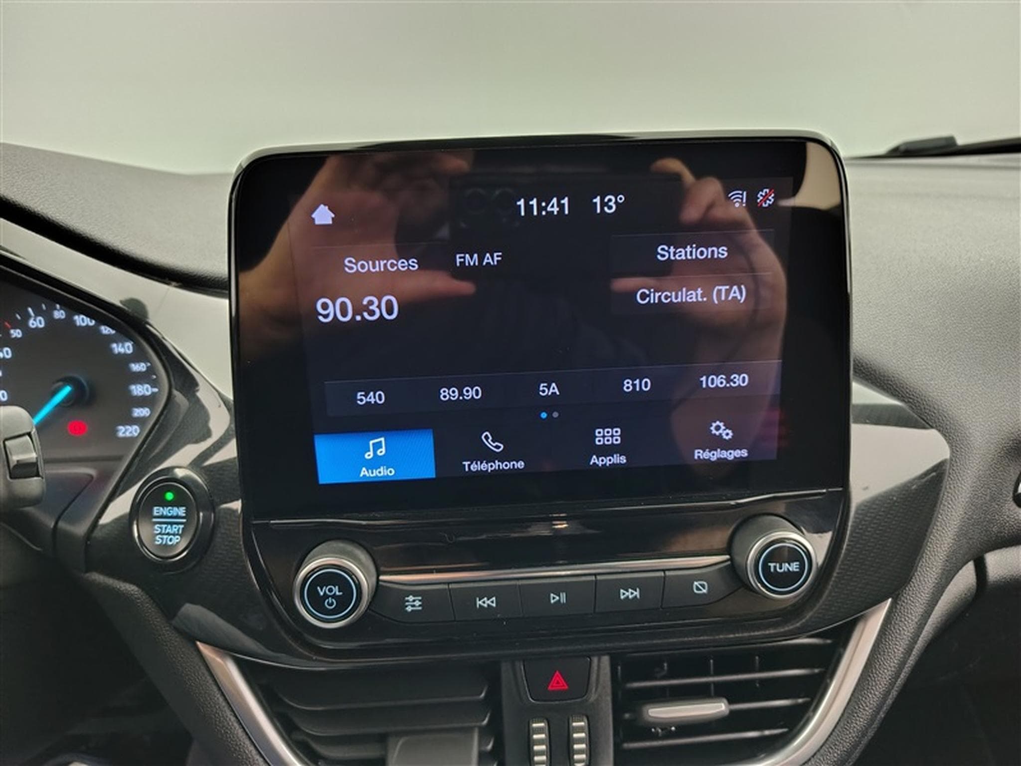 Ford Fiesta 1.0 EcoBoost ST-Line CARPLAY / FULL LED / CAMERA / JA 17" (2022) - Photo 11