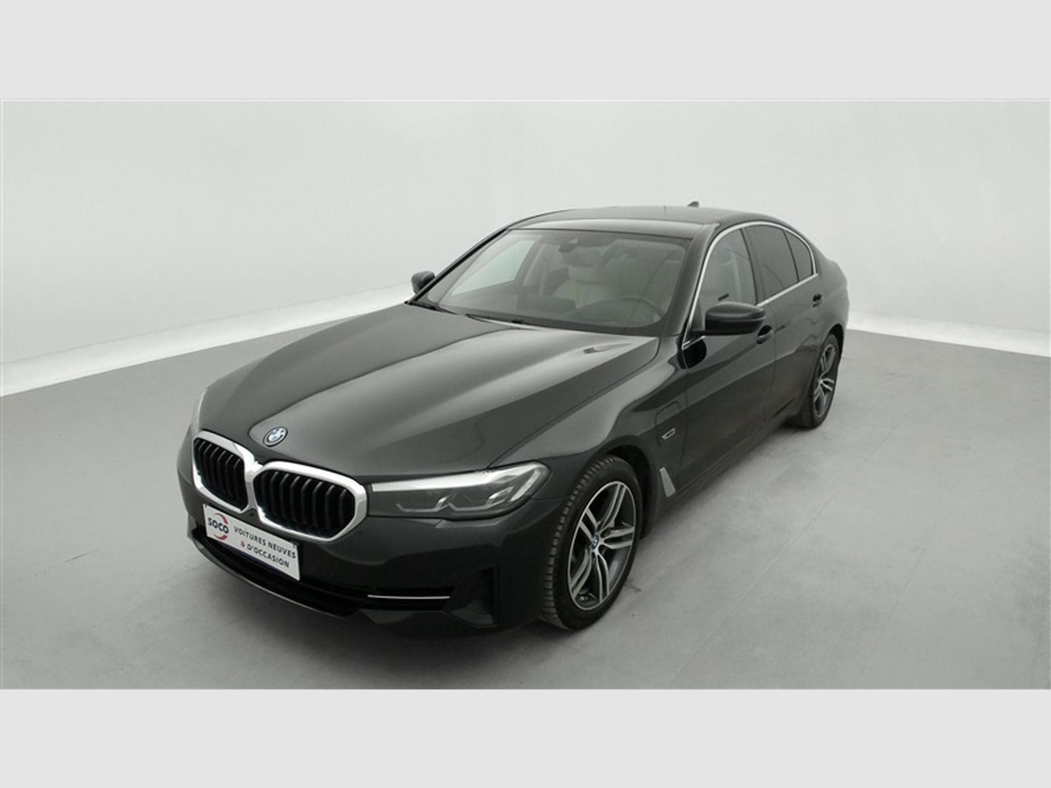 BMW 520 520eA PHEV CUIR/NAVI/FULL LED/JA18/PDC (2021) - Photo 1