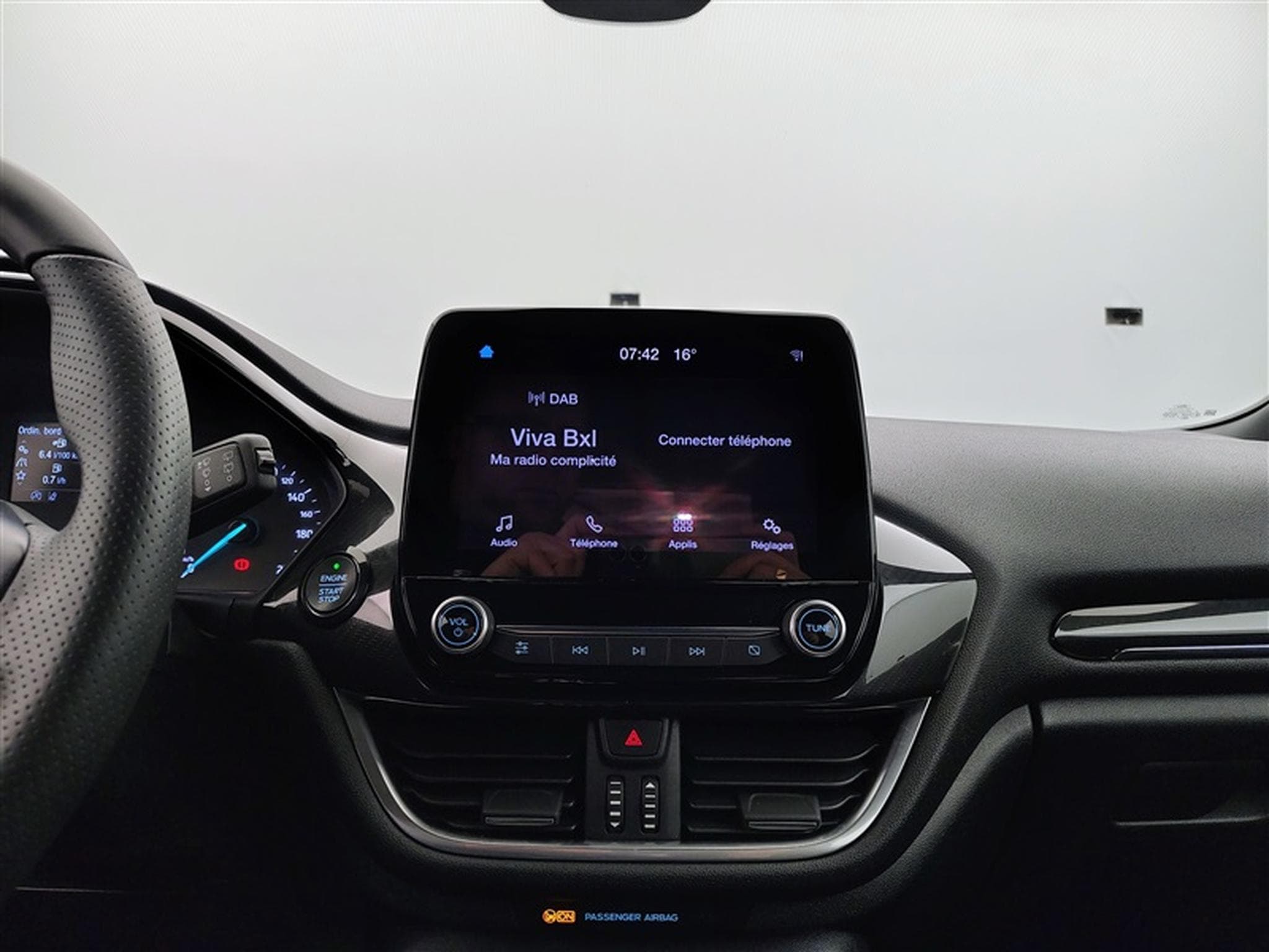 Ford Fiesta 1.0 EcoBoost MHEV 125cv ST-Line CARPLAY / FULL LED / JA 17" (2021) - Photo 11