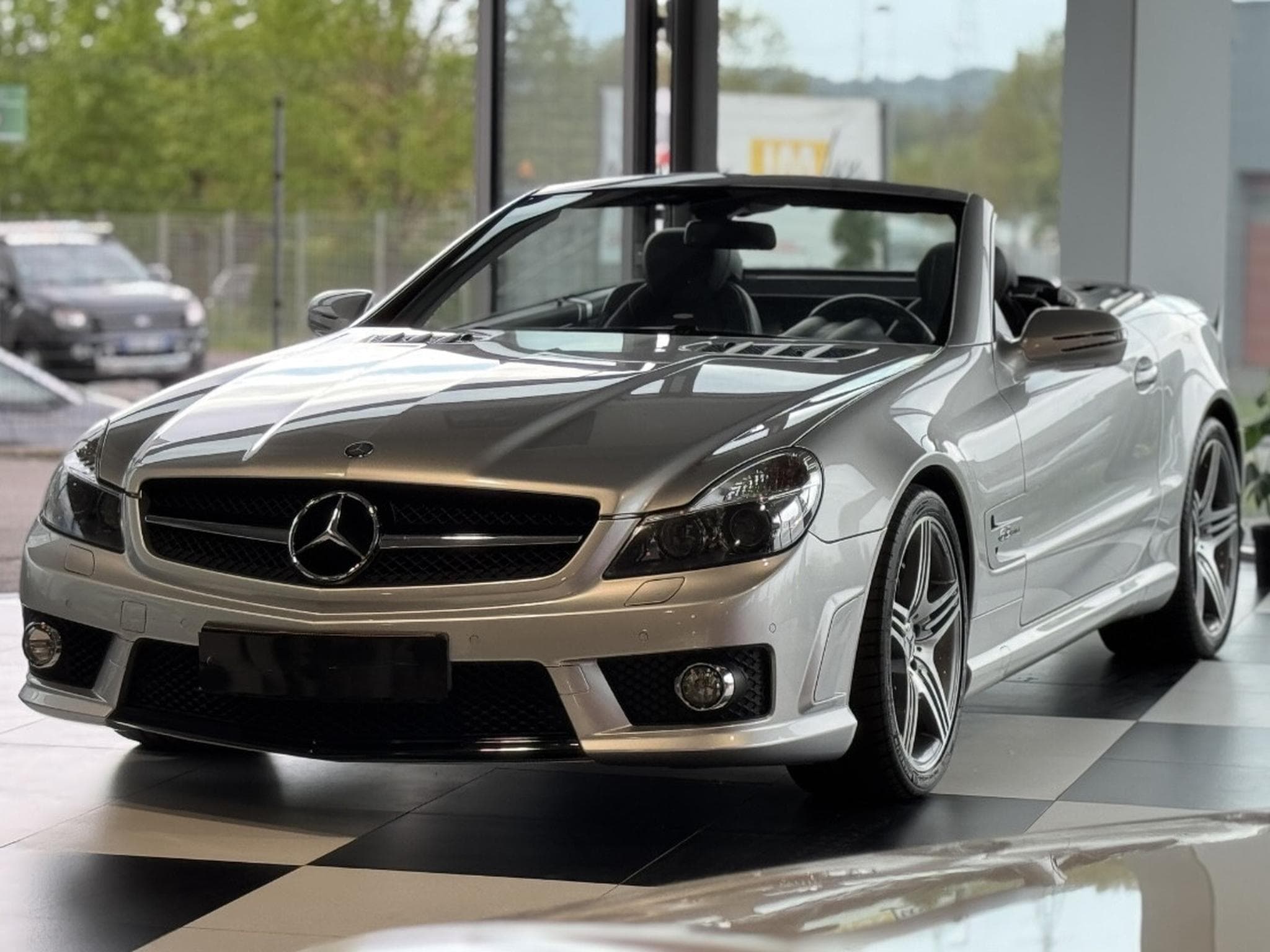 Mercedes SL 63 AMG ROADSTER V8 CARBON AIRSCARF CUIR NAVI (2008) - Photo 1
