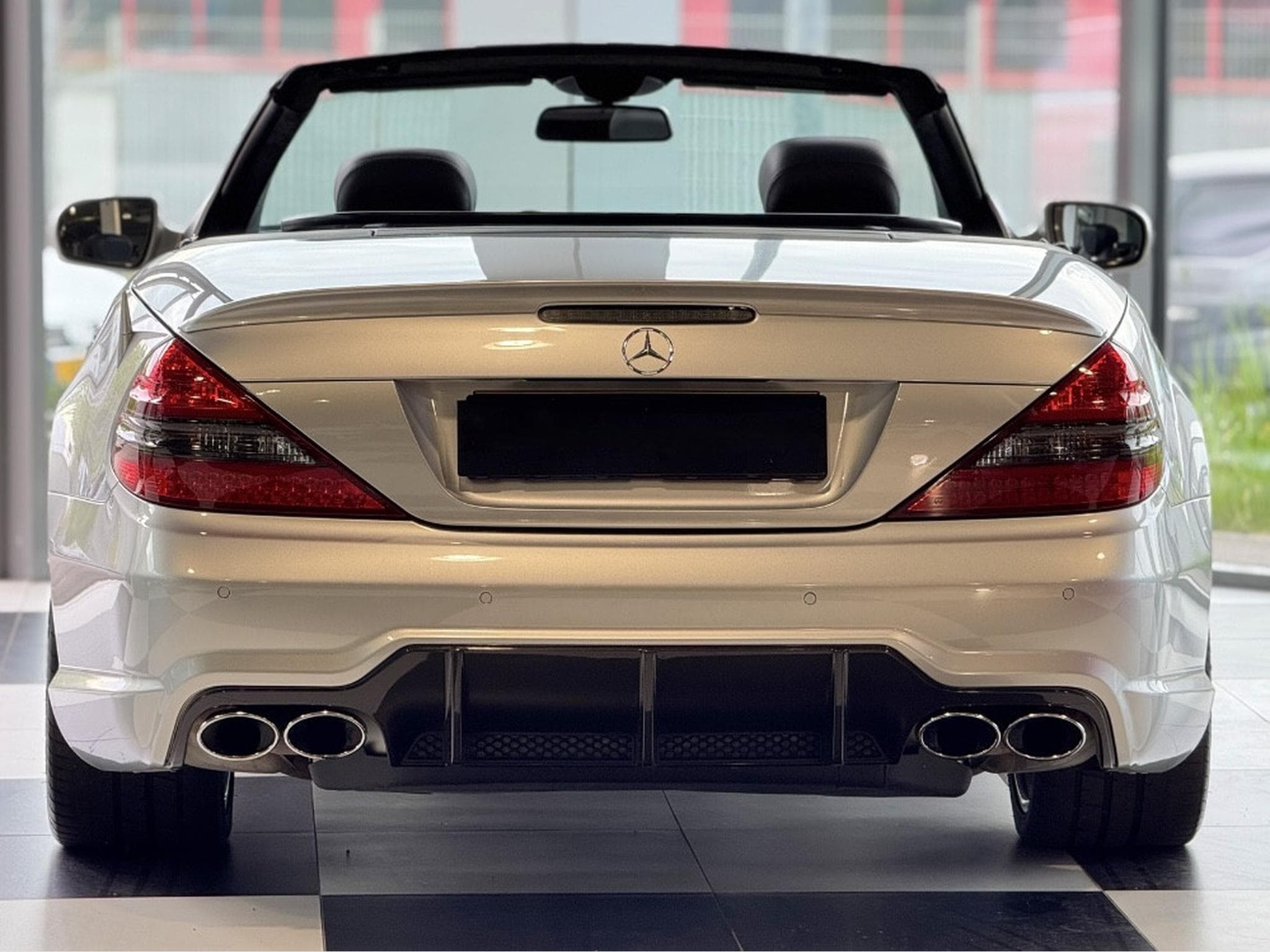 Mercedes SL 63 AMG ROADSTER V8 CARBON AIRSCARF CUIR NAVI (2008) - Photo 4