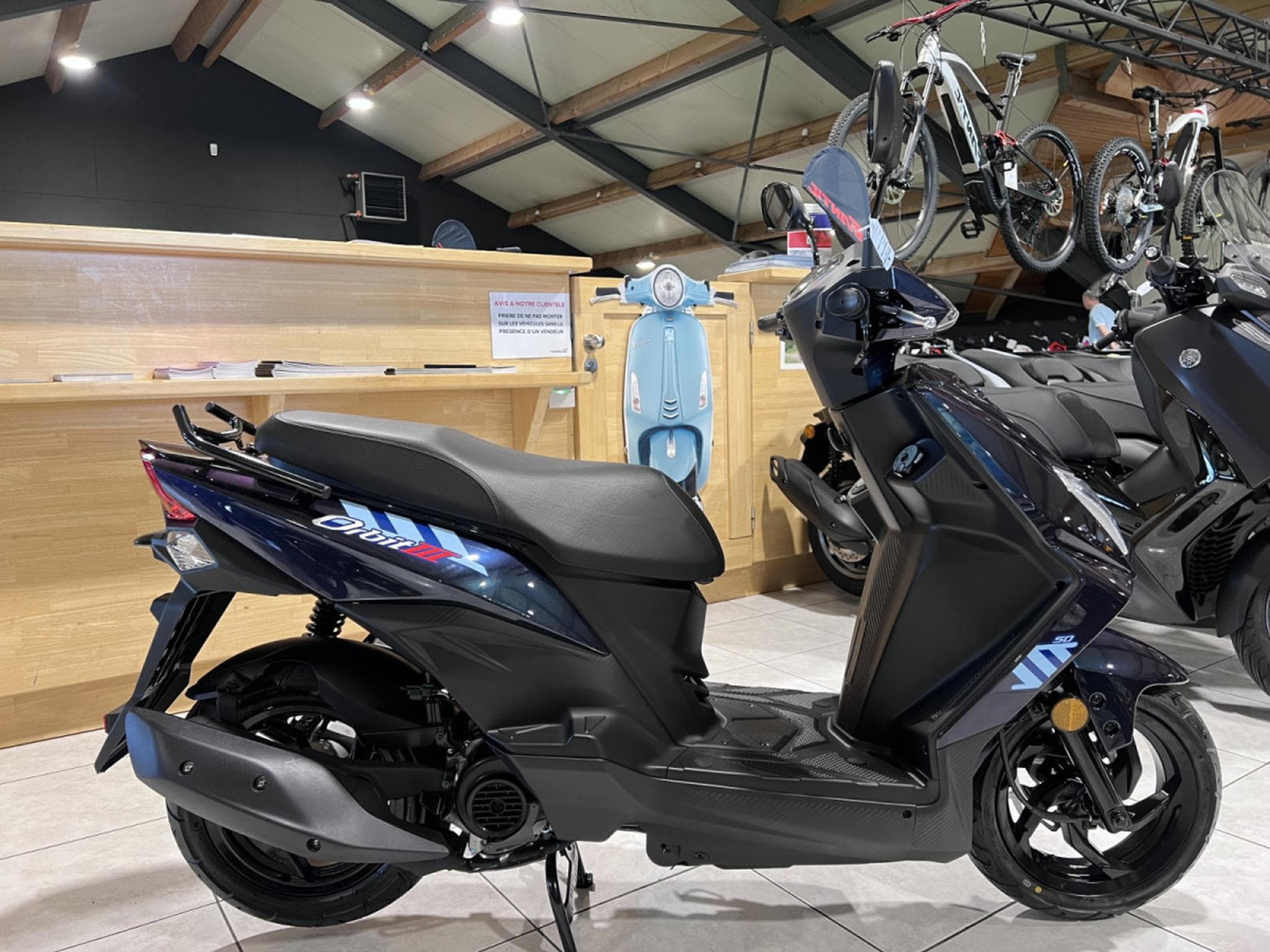 SYM Orbit III 50 Classe A  25 Km/h (2026) - Photo 1