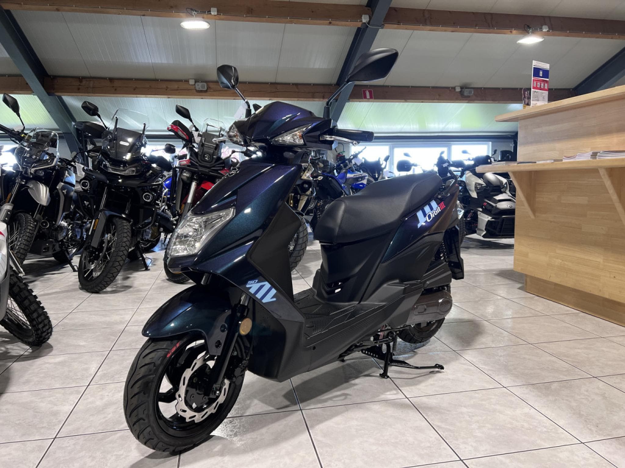 SYM Orbit III 50 Classe A  25 Km/h (2026) - Photo 2