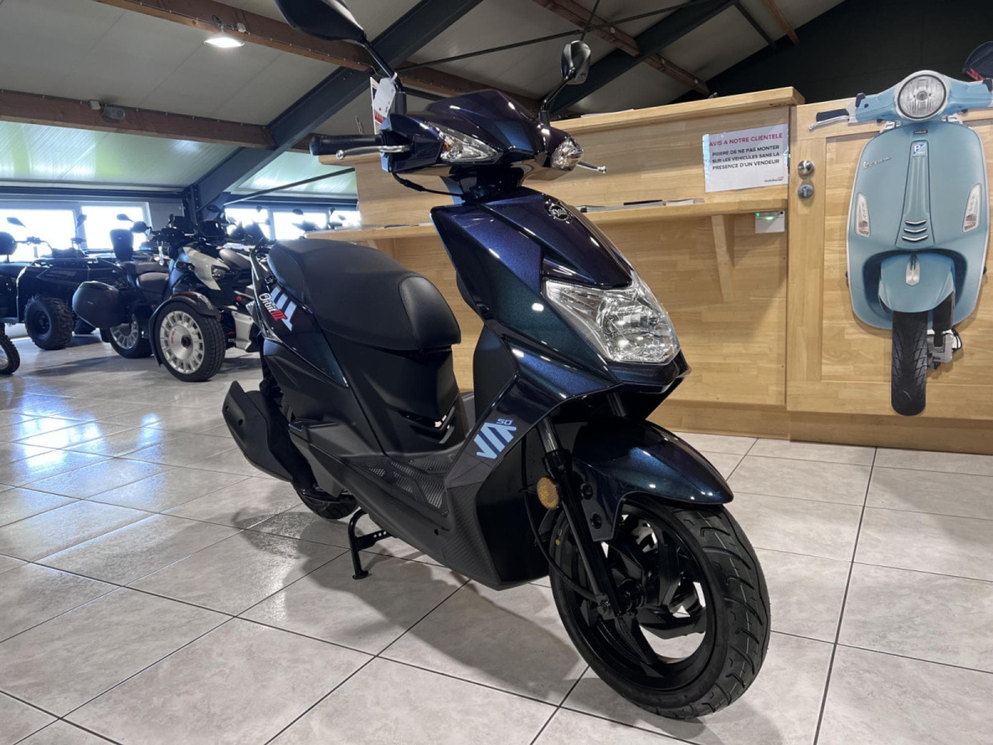 SYM Orbit III 50 Classe A  25 Km/h (2026) - Photo 8