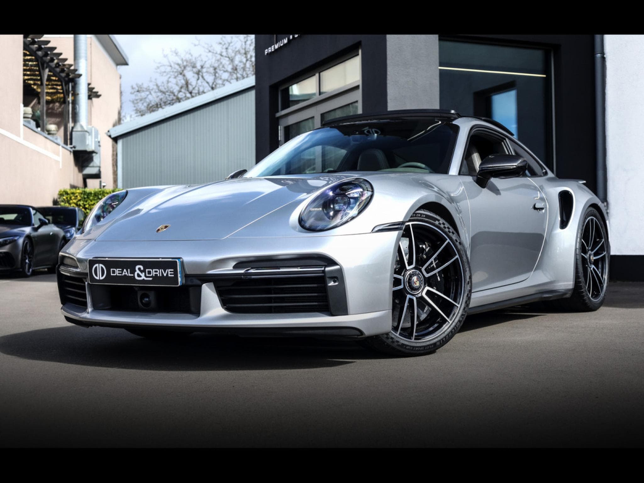 Porsche 911 .1 911 TURBO S COUPE PDK – GT-SILVER – IMMAT FR. - PORSCHE A (2020) - Photo 1