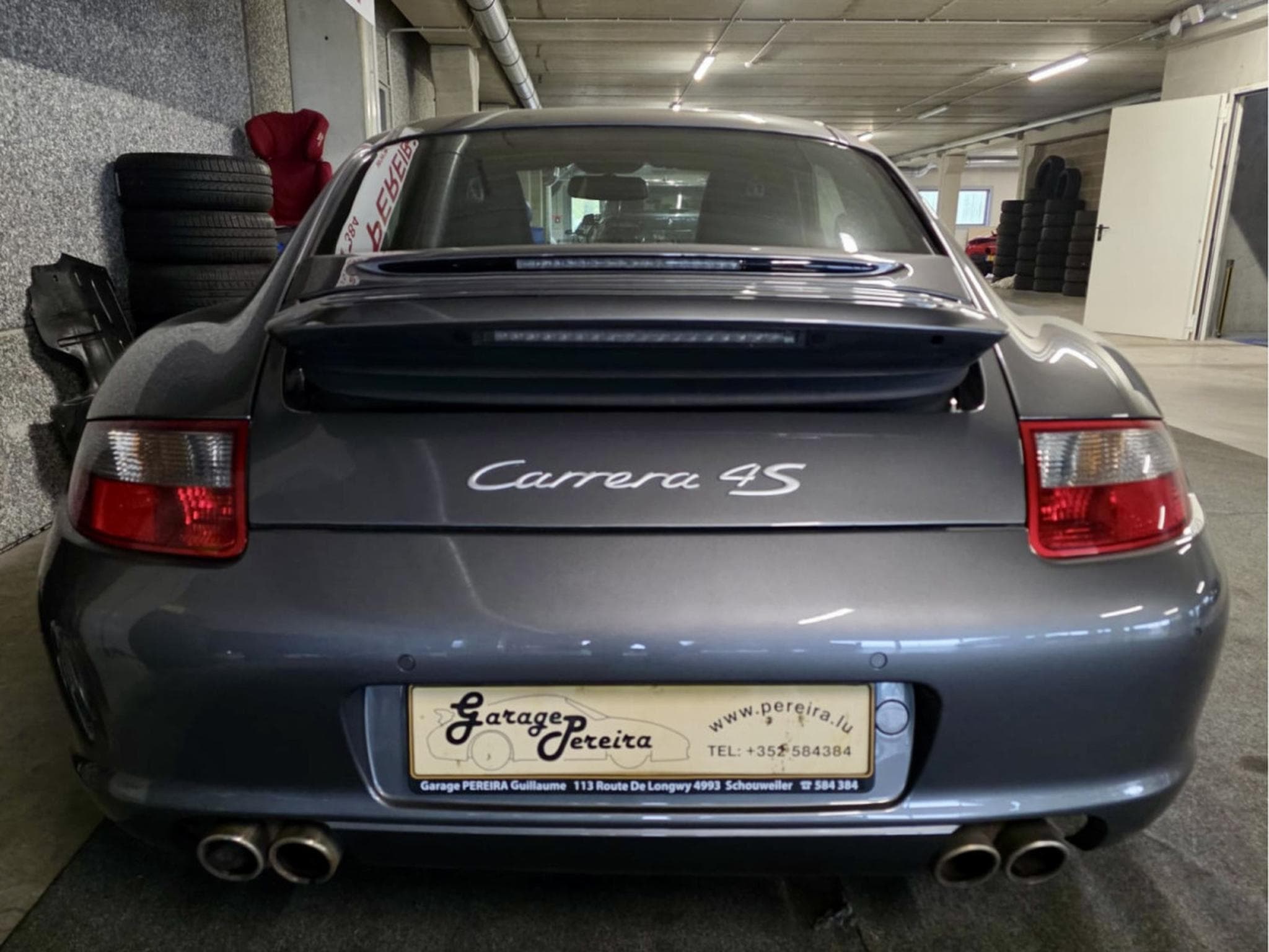 Porsche 911 4 S 3.8 CARRERA  CUIR NAVI Full Historie (2007) - Photo 3