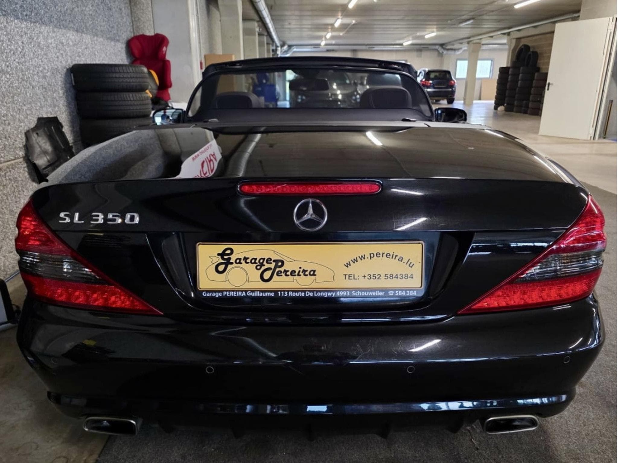 Mercedes SL 350 ROADSTER FACELIFT AIRSCRAF CUIR XENON EUROPA 1 HAND (2008) - Photo 5