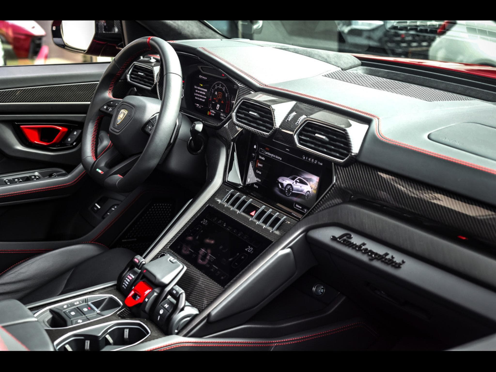 Lamborghini Urus 4.0 V8 S (666 CH) - ROSSO EFESTO - WARRANTY 05/2028 (2023) - Photo 11