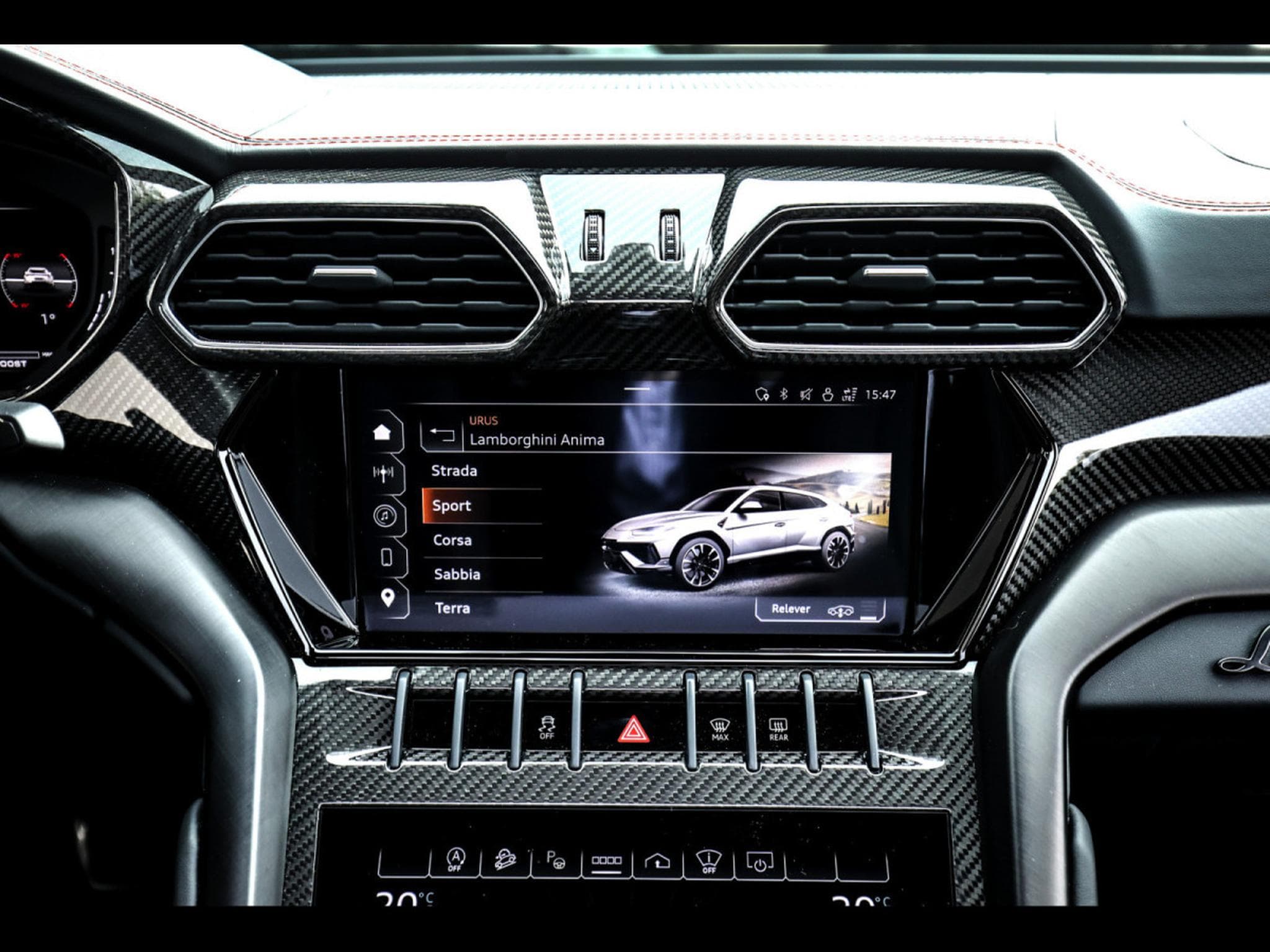 Lamborghini Urus 4.0 V8 S (666 CH) - ROSSO EFESTO - WARRANTY 05/2028 (2023) - Photo 17