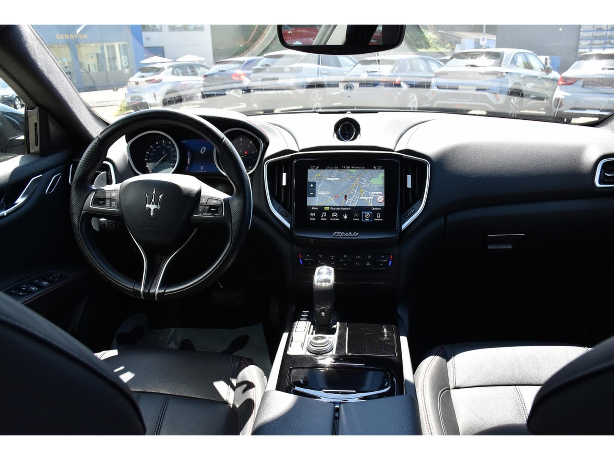 Maserati Ghibli 3.0 V6 BiTurbo Ribelle CUIR MEMO GPS KEYLESS (2018) - Photo 9
