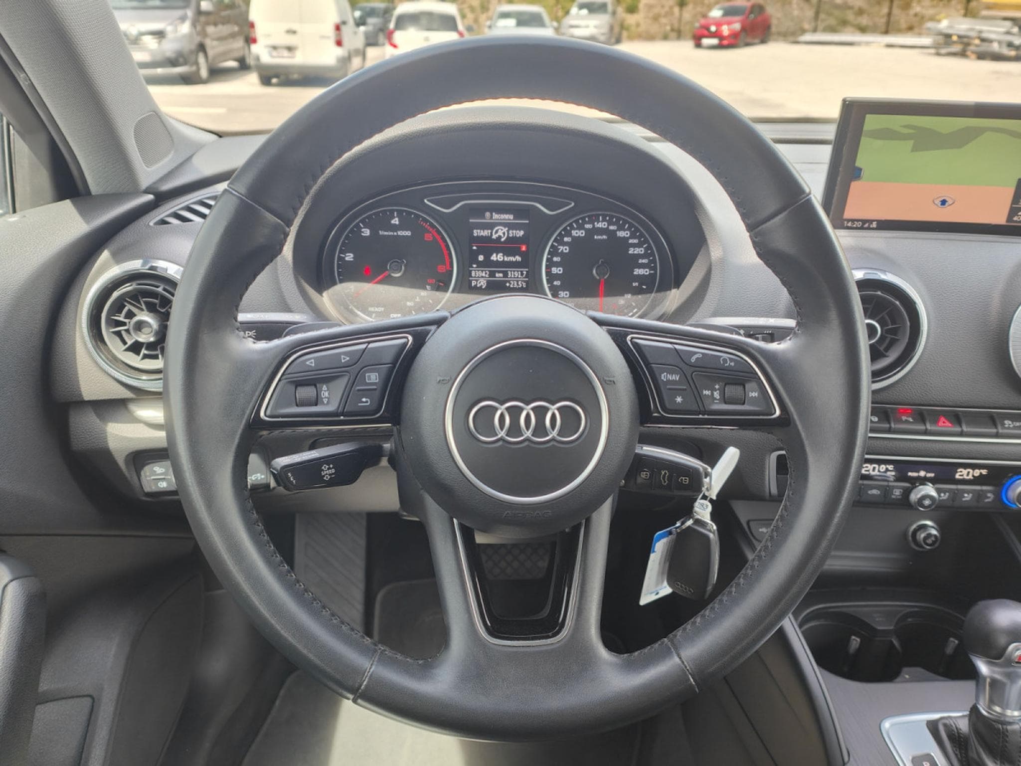 Audi A3 30 TDI AMBITION GPS CARPLAY CLIM AUTO APS AV/AR (2019) - Photo 21