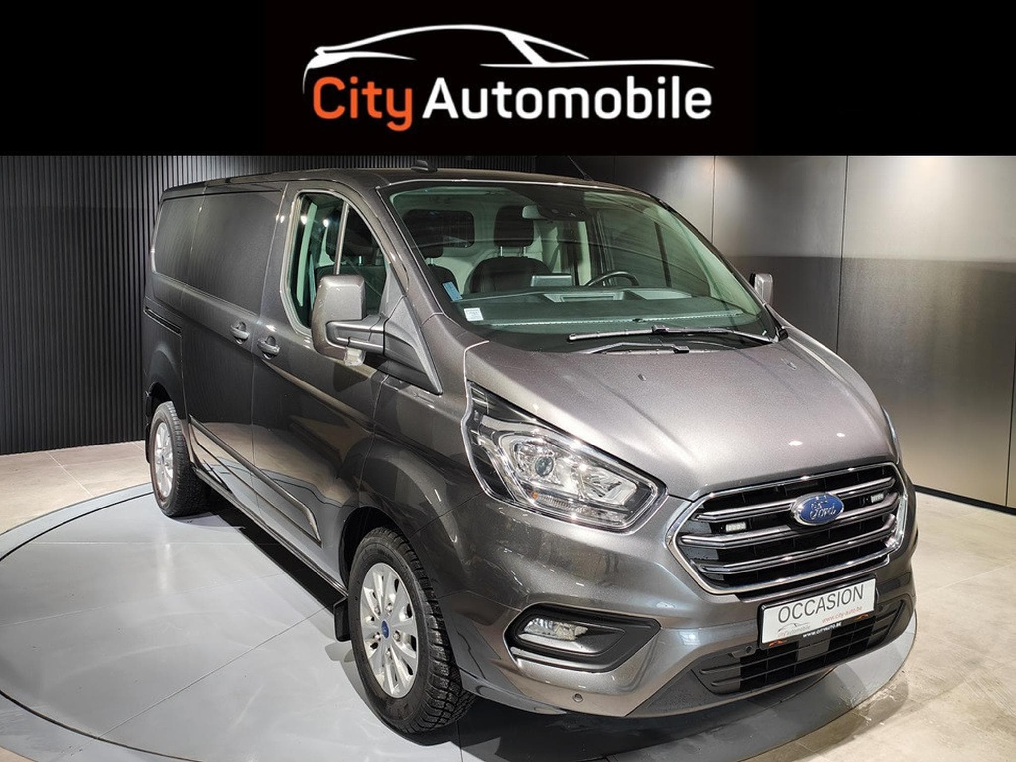 Ford Transit 2.0 TDCI BOITE AUTO 3PLACES CAMERA CARPLAY CRUISE ATTELAGE (2023) - Photo 1