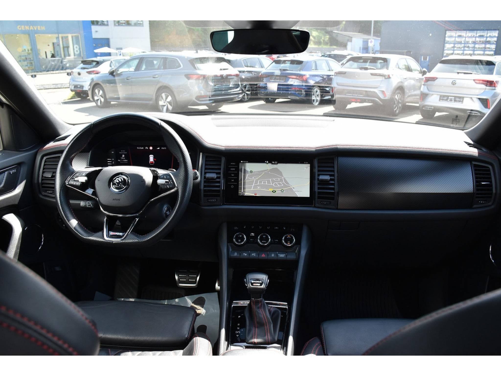 Skoda Kodiaq RS 2.0 TSI 4X4 DSG 7 PL. CUIR TRAVEL CANTON CAM360 ATT RMQ (2024) - Photo 10