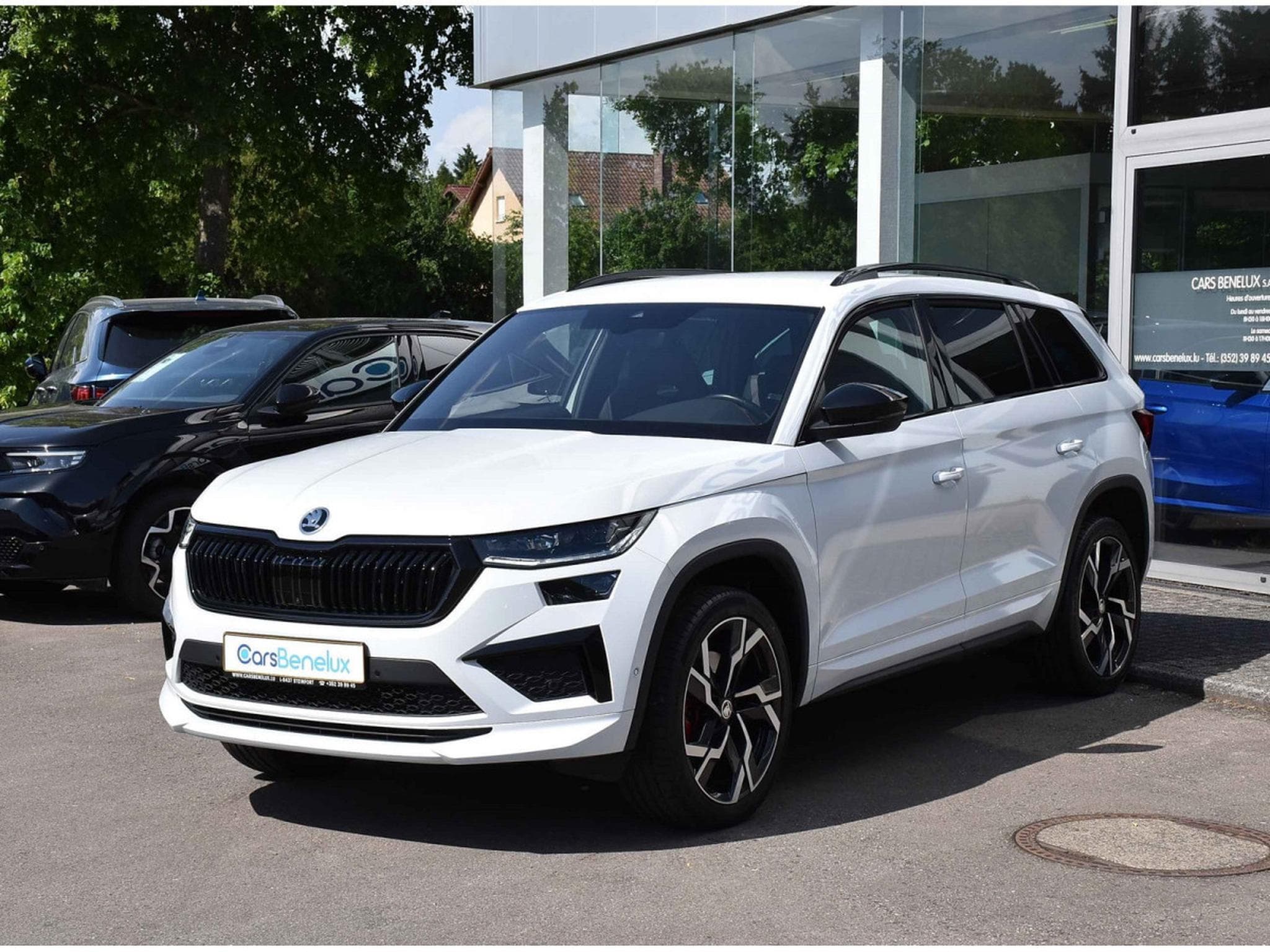 Skoda Kodiaq RS 2.0 TSI 4X4 DSG 7 PL. CUIR TRAVEL CANTON CAM360 ATT RMQ (2024) - Photo 2